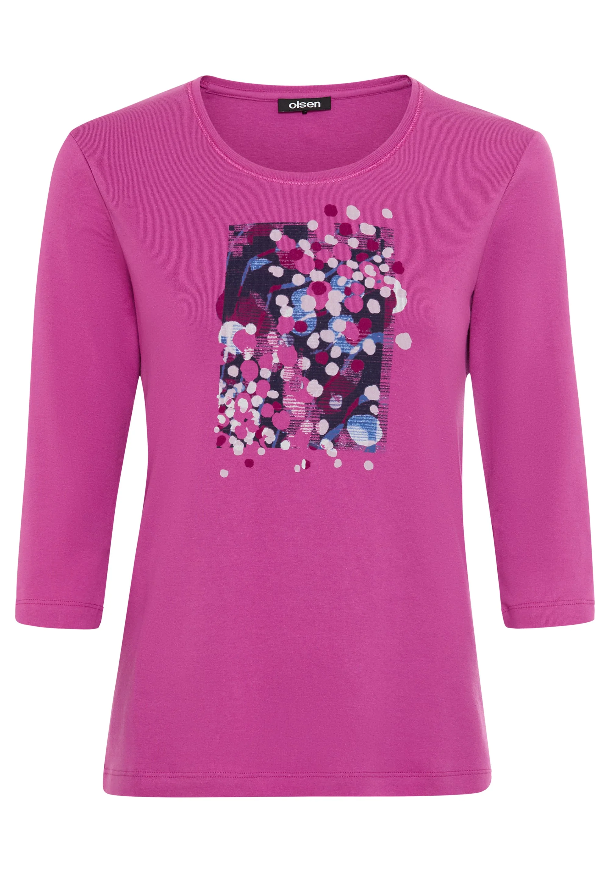100% Cotton Placement Print T-Shirt - Image 5