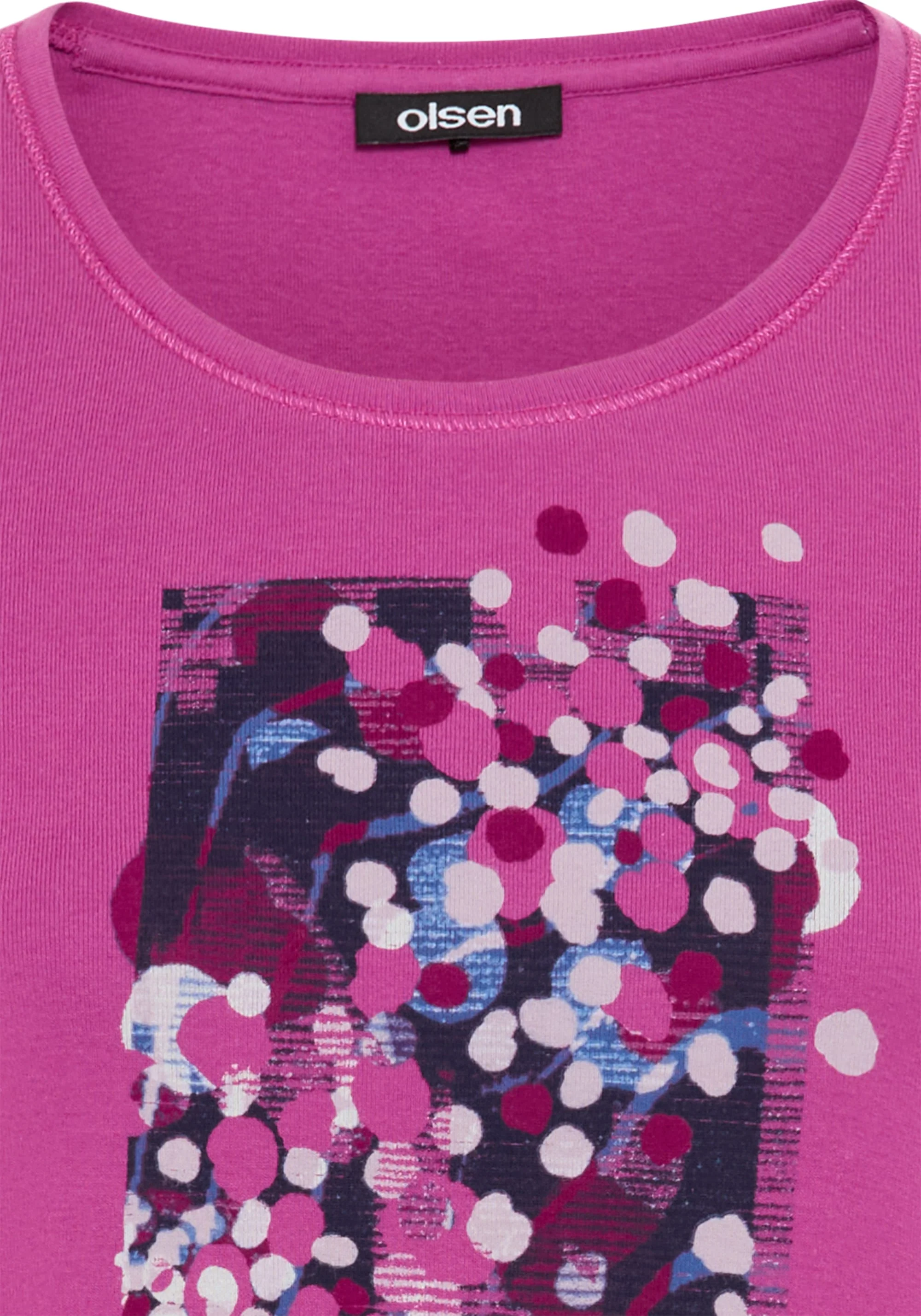 100% Cotton Placement Print T-Shirt - Image 7