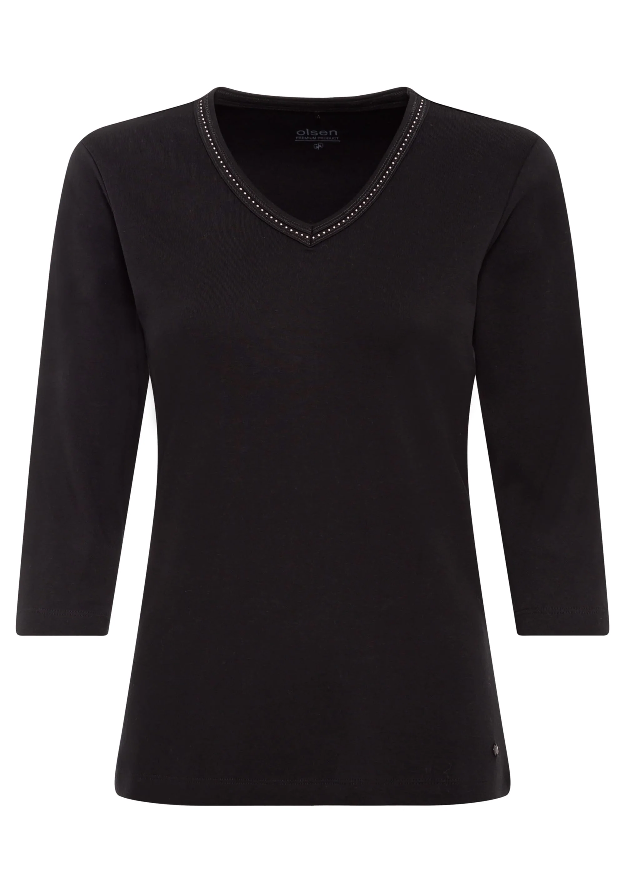 Embellished V-Neck T-Shirt - Image 3
