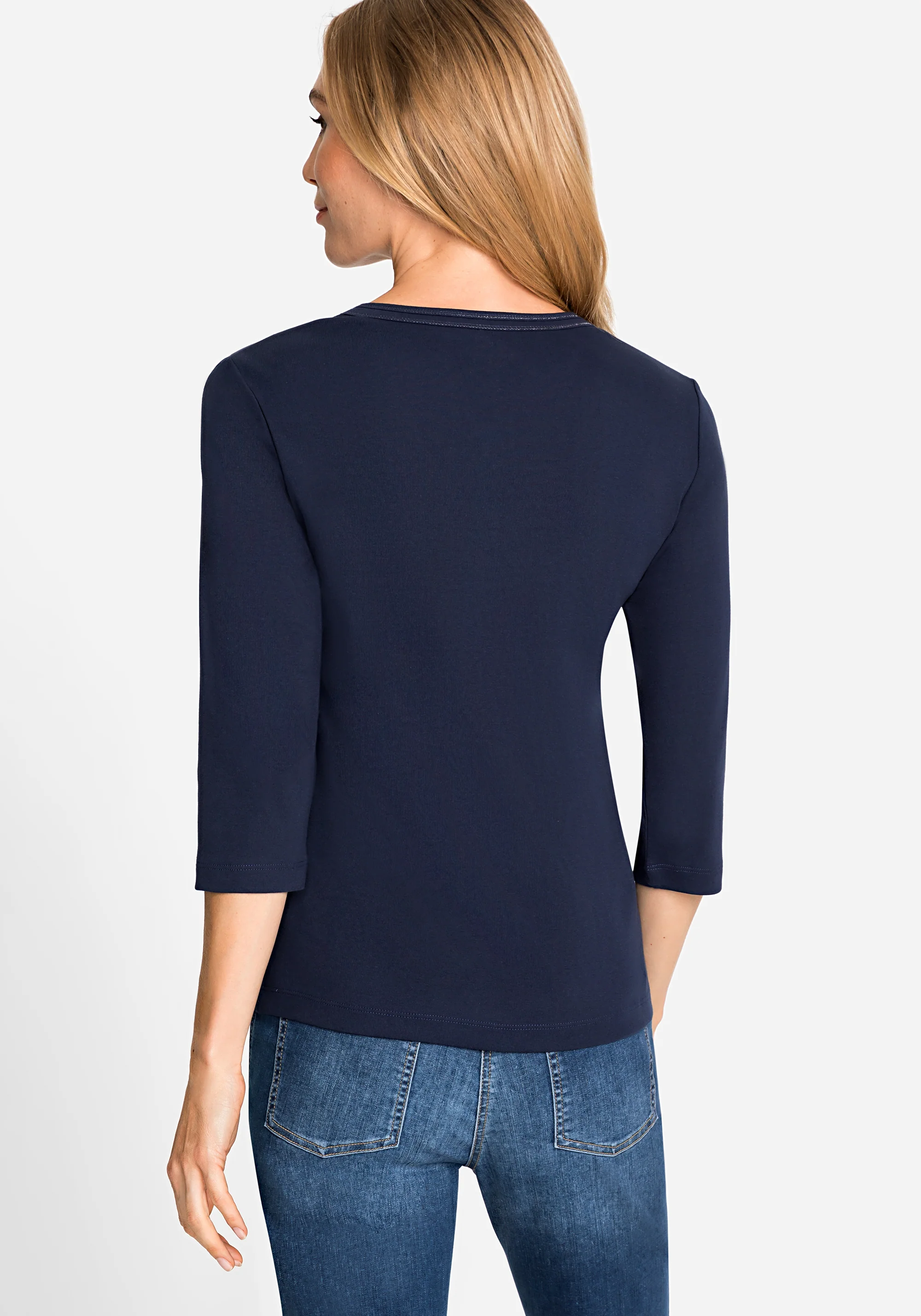 Embellished V-Neck T-Shirt - Image 7