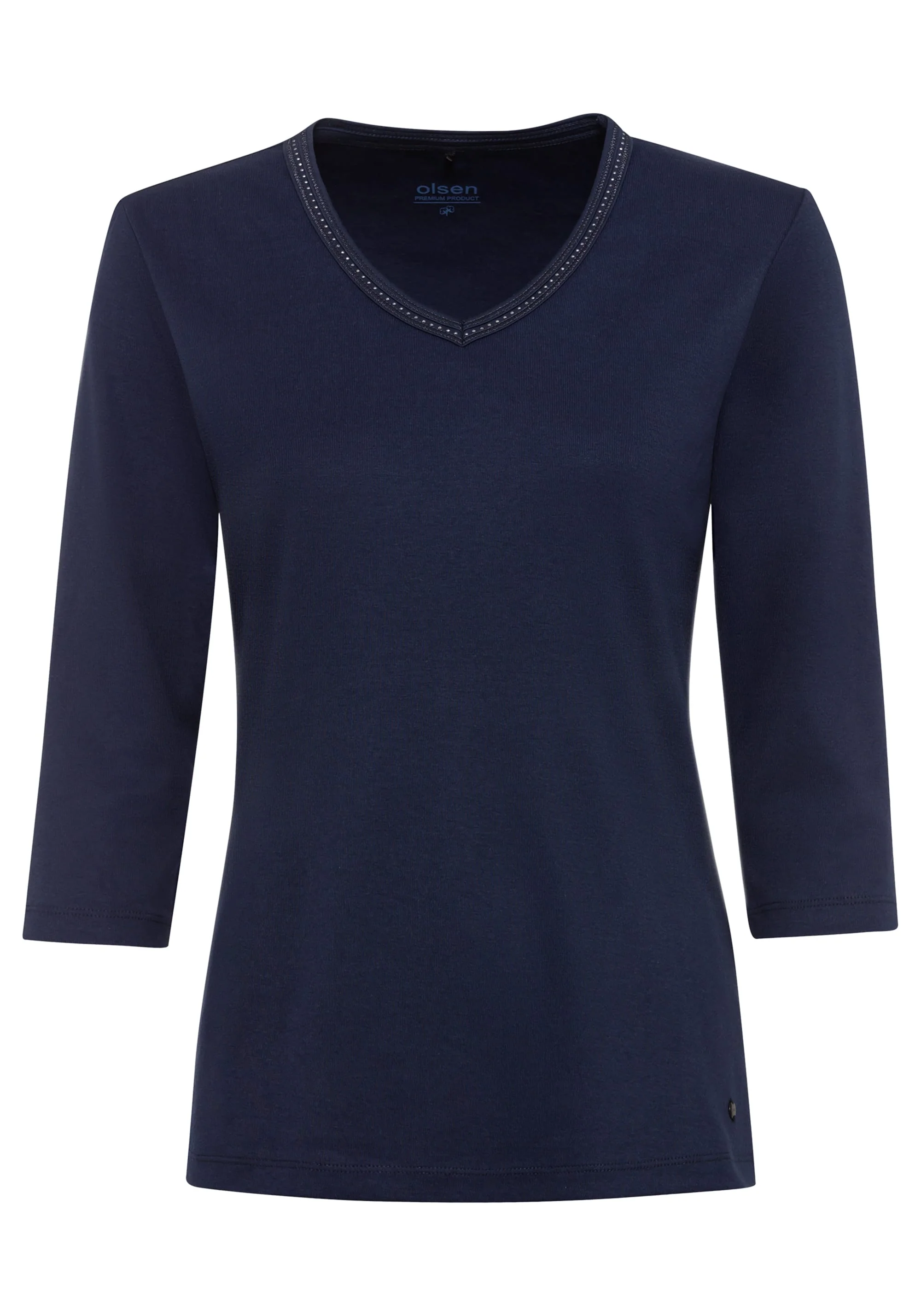Embellished V-Neck T-Shirt - Image 8