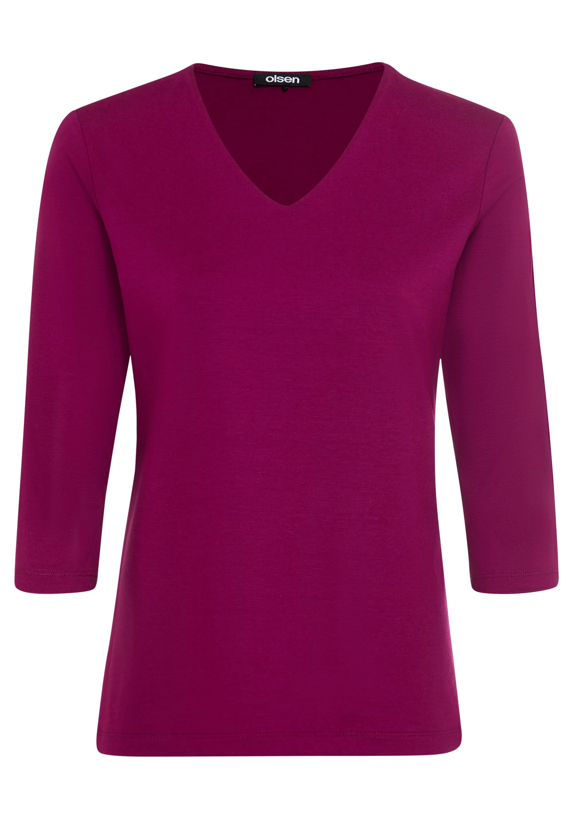 3/4 Sleeve V-Neck T-Shirt - Image 4