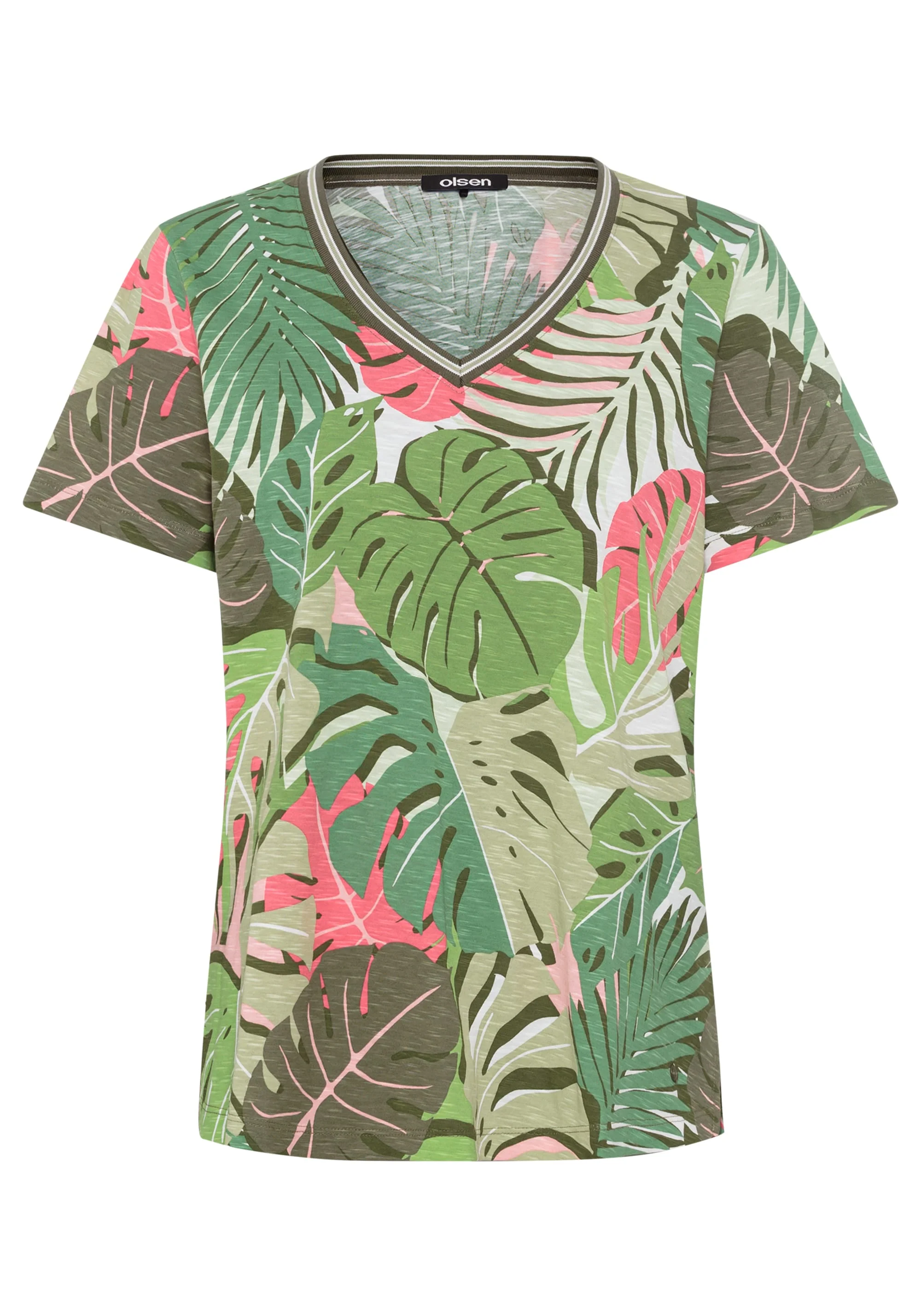 Abstract Palm Print T-Shirt - Image 3
