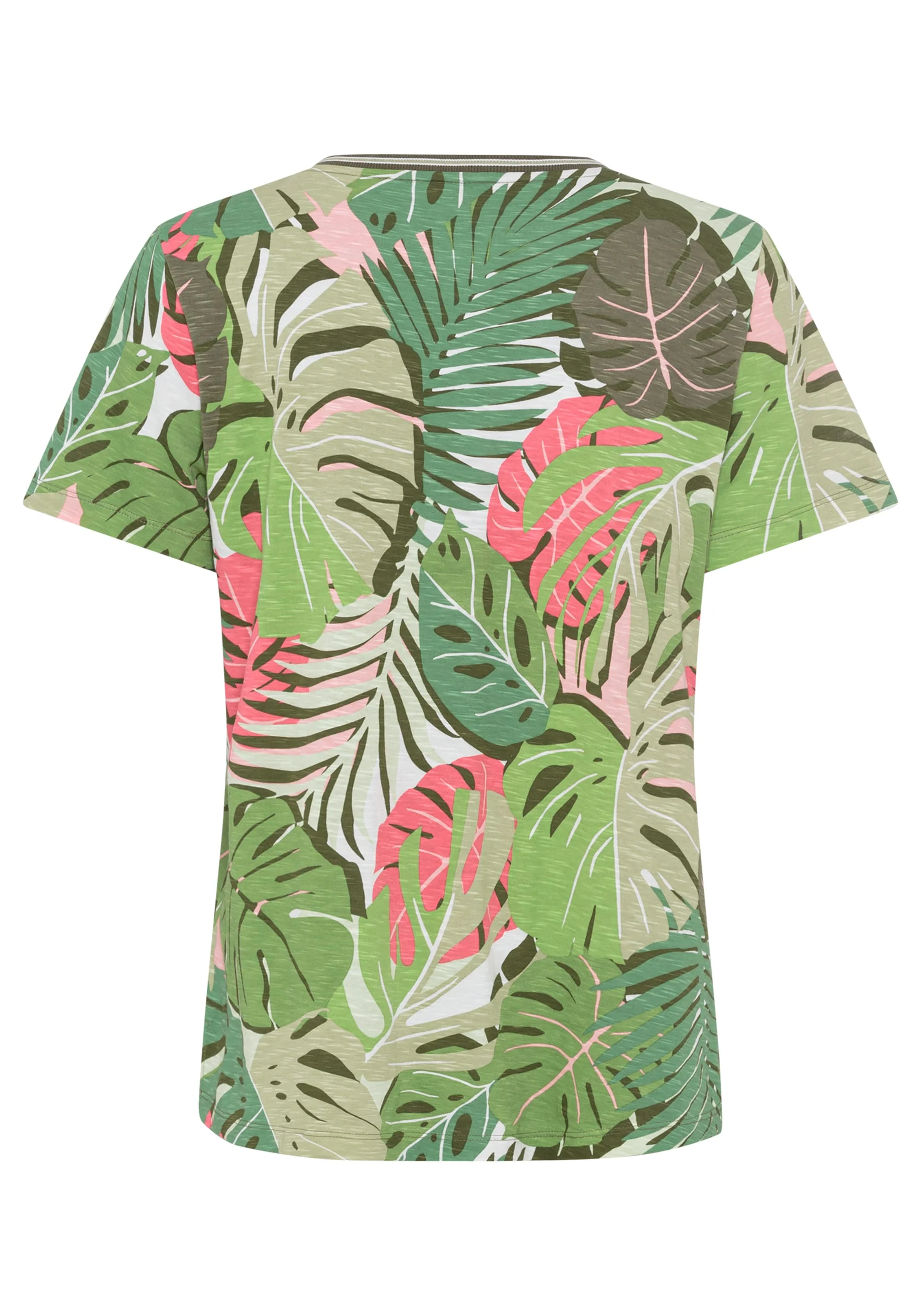 Abstract Palm Print T-Shirt - Image 4