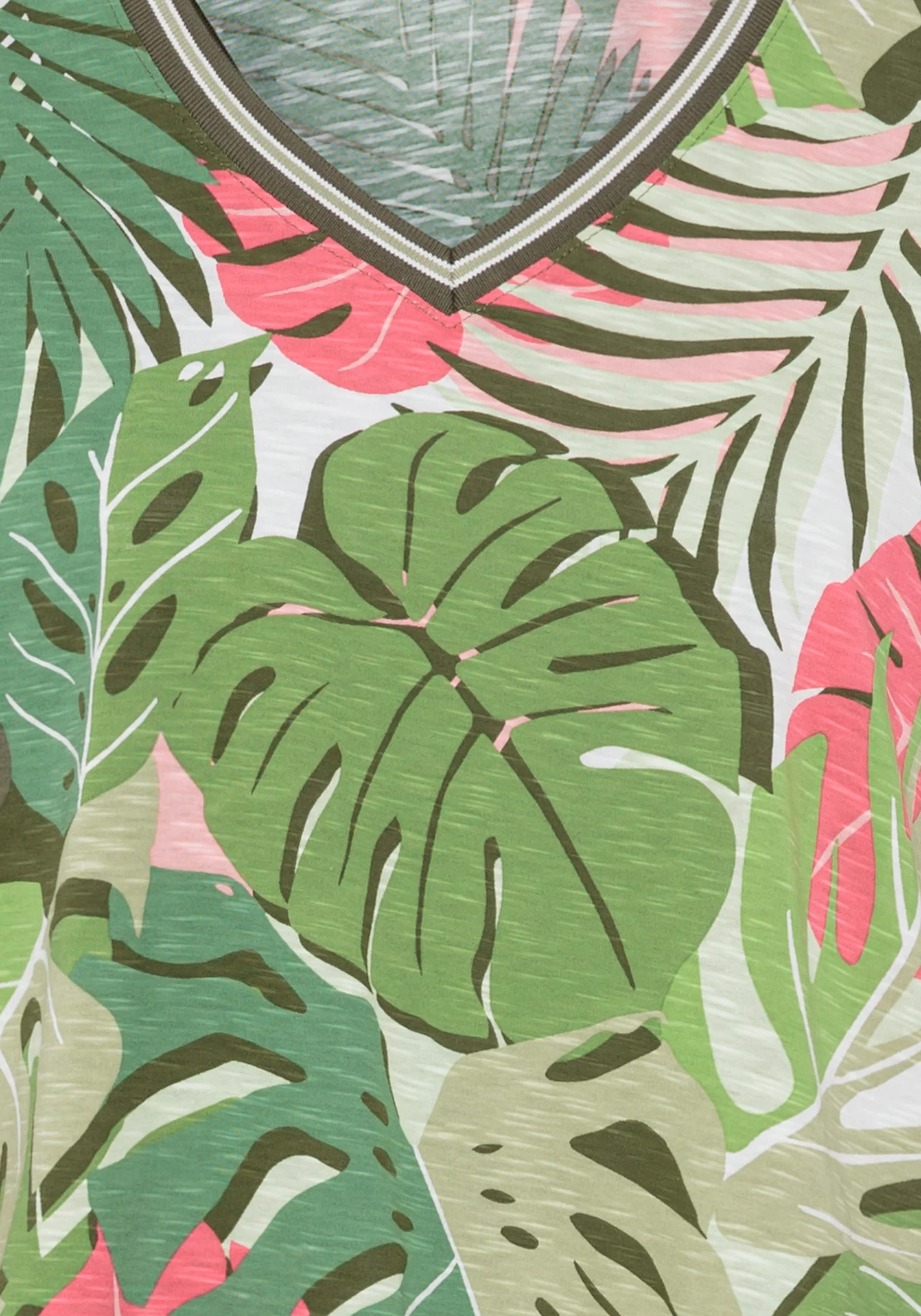 Abstract Palm Print T-Shirt - Image 5