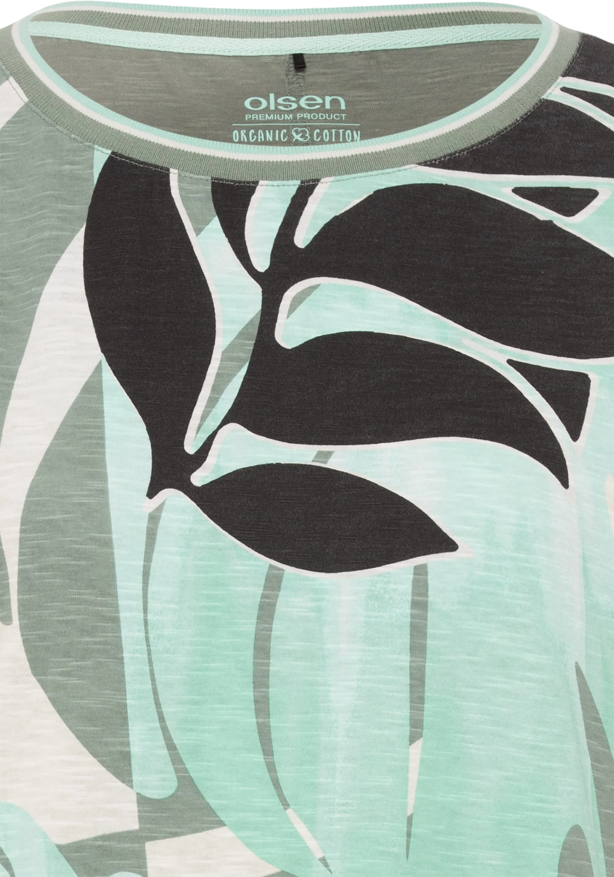 Abstract Palm Print T-Shirt - Image 6