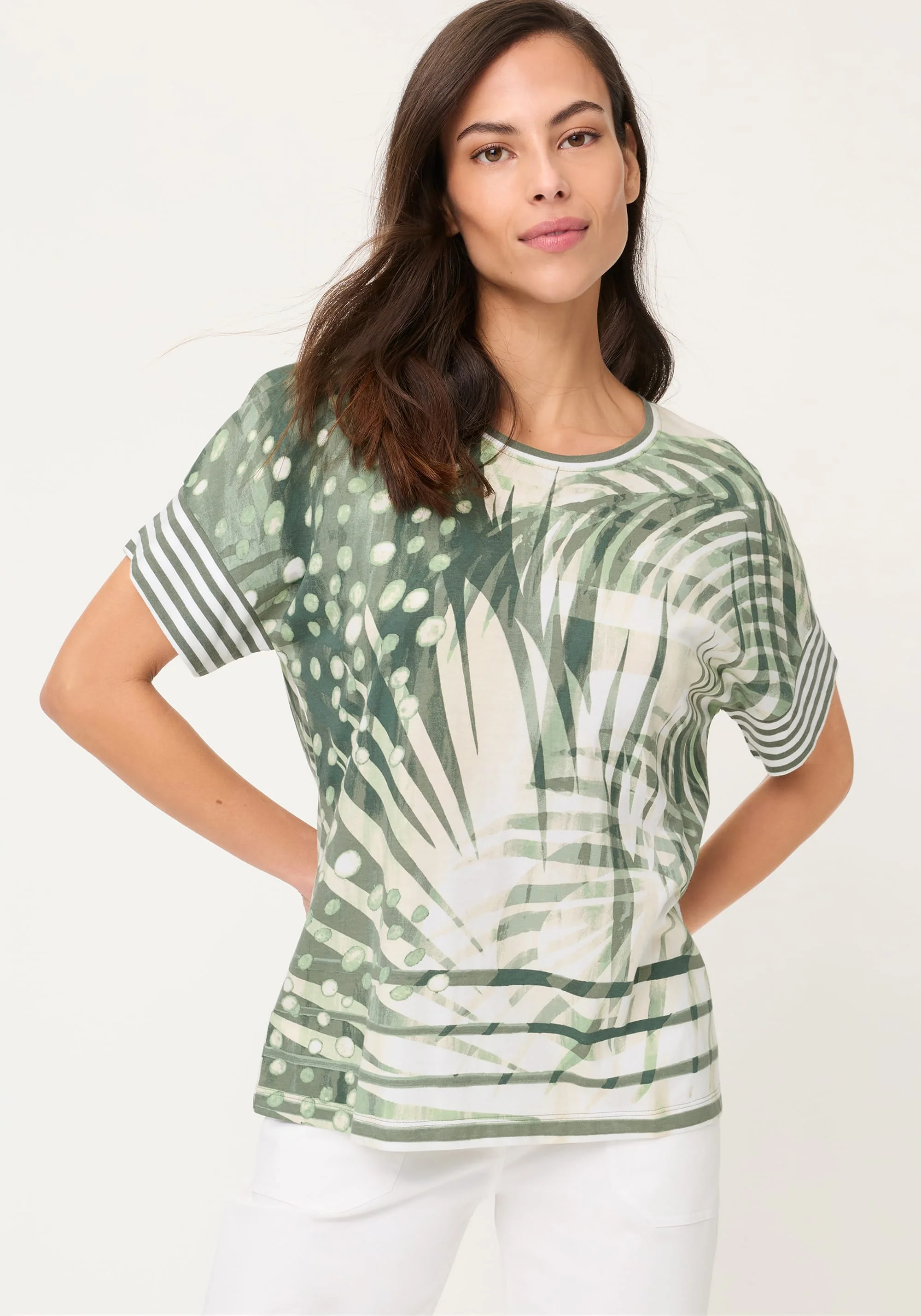 Abstract Palm Print T-Shirt