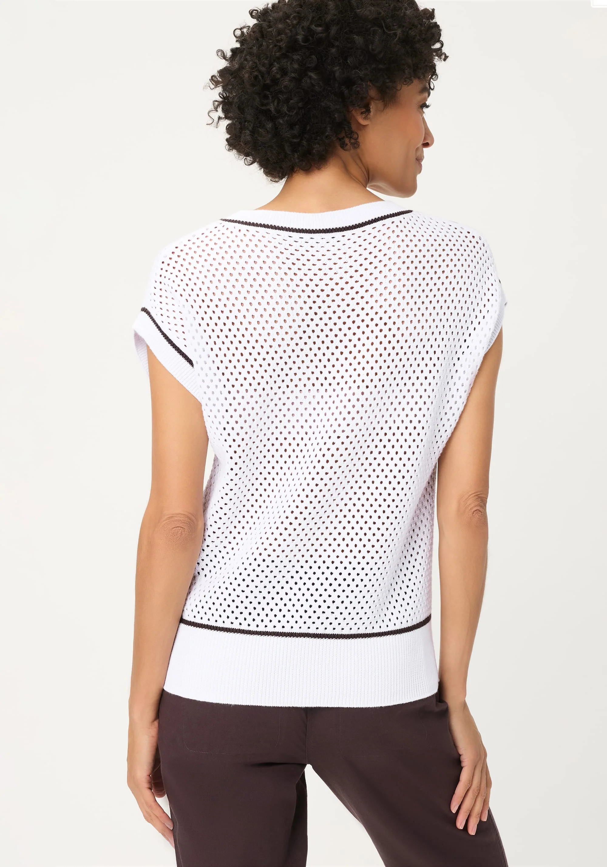 Ajour Knit Sweater - Image 2