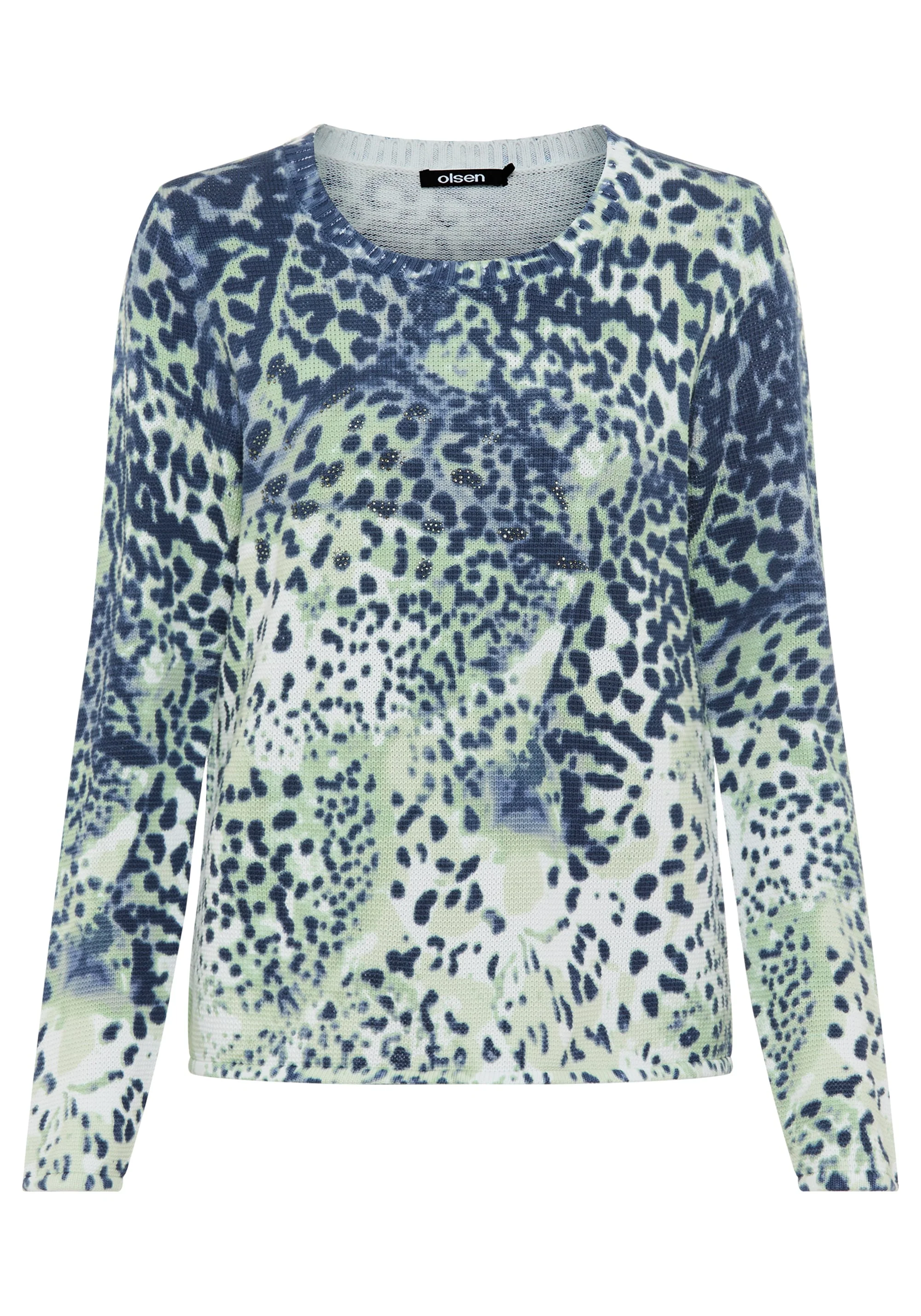 Animal Print Camo Sweater - Image 6