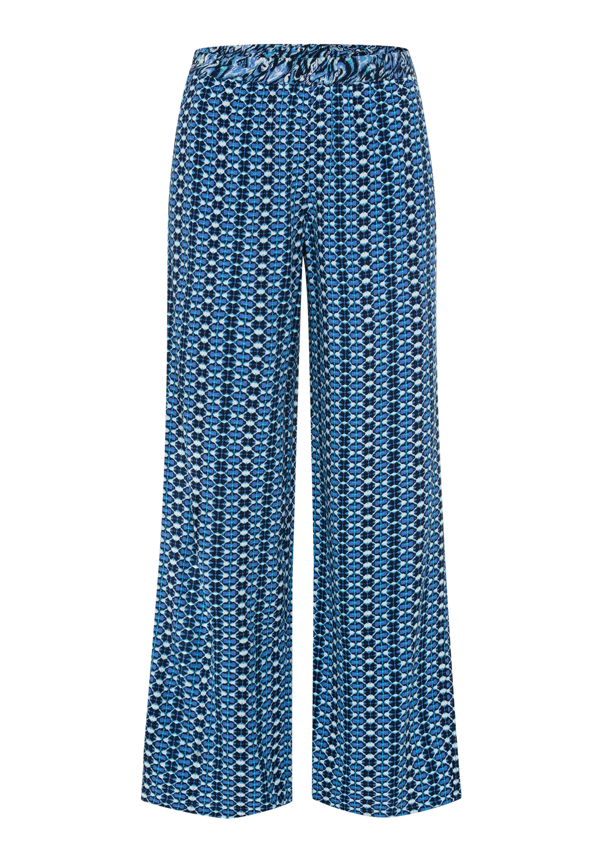 Anna Fit Ikat Print Pull-On Pant - Image 4