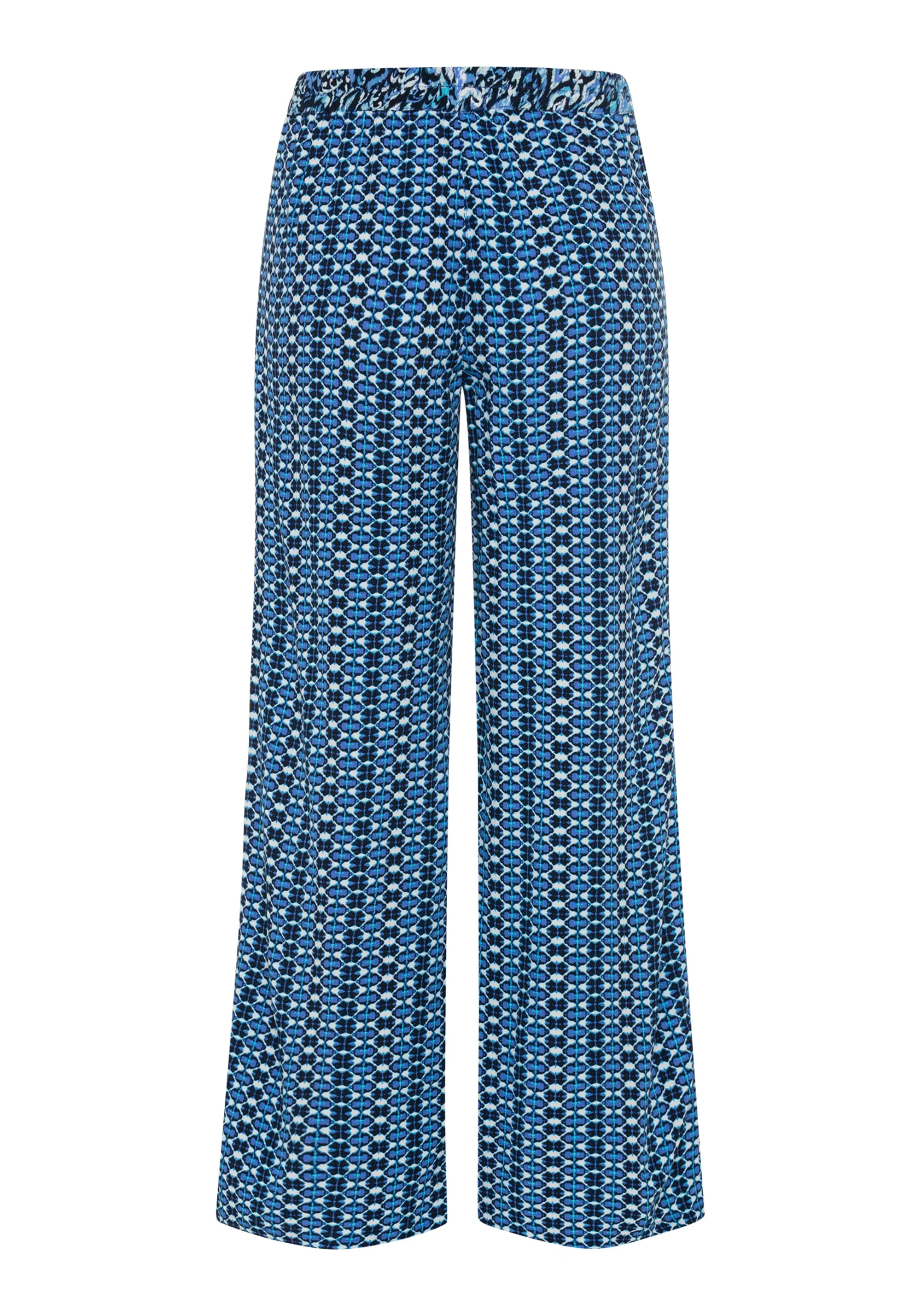 Anna Fit Ikat Print Pull-On Pant - Image 5