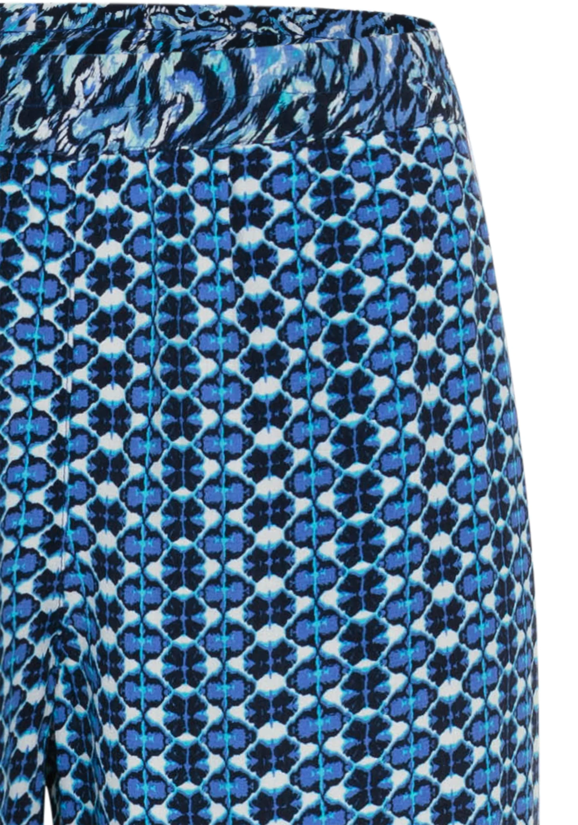 Anna Fit Ikat Print Pull-On Pant - Image 6