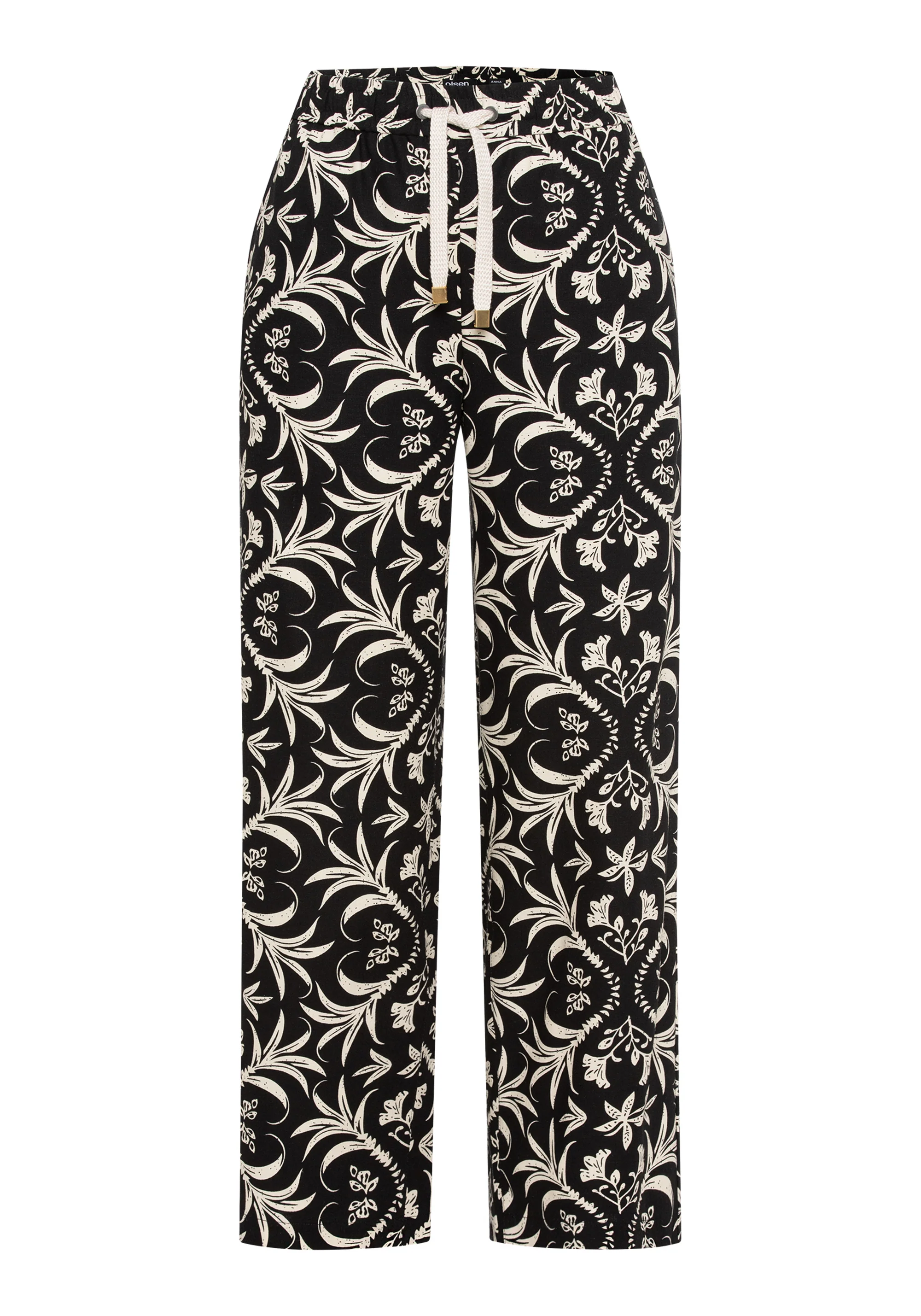 Anna Fit Ornamental Cropped Pant - Image 5