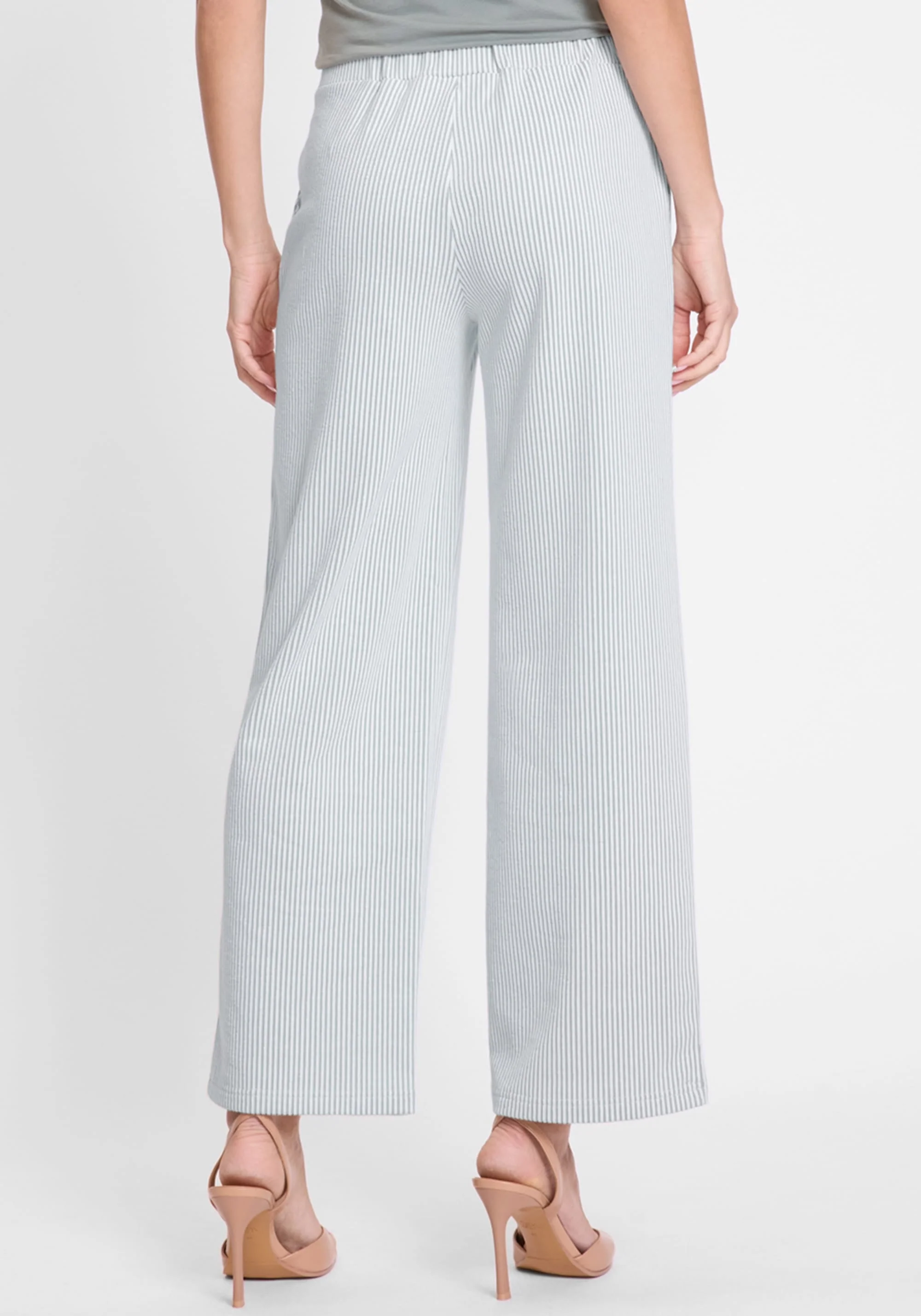 Anna Fit Stretch Seersucker Pant - Image 3