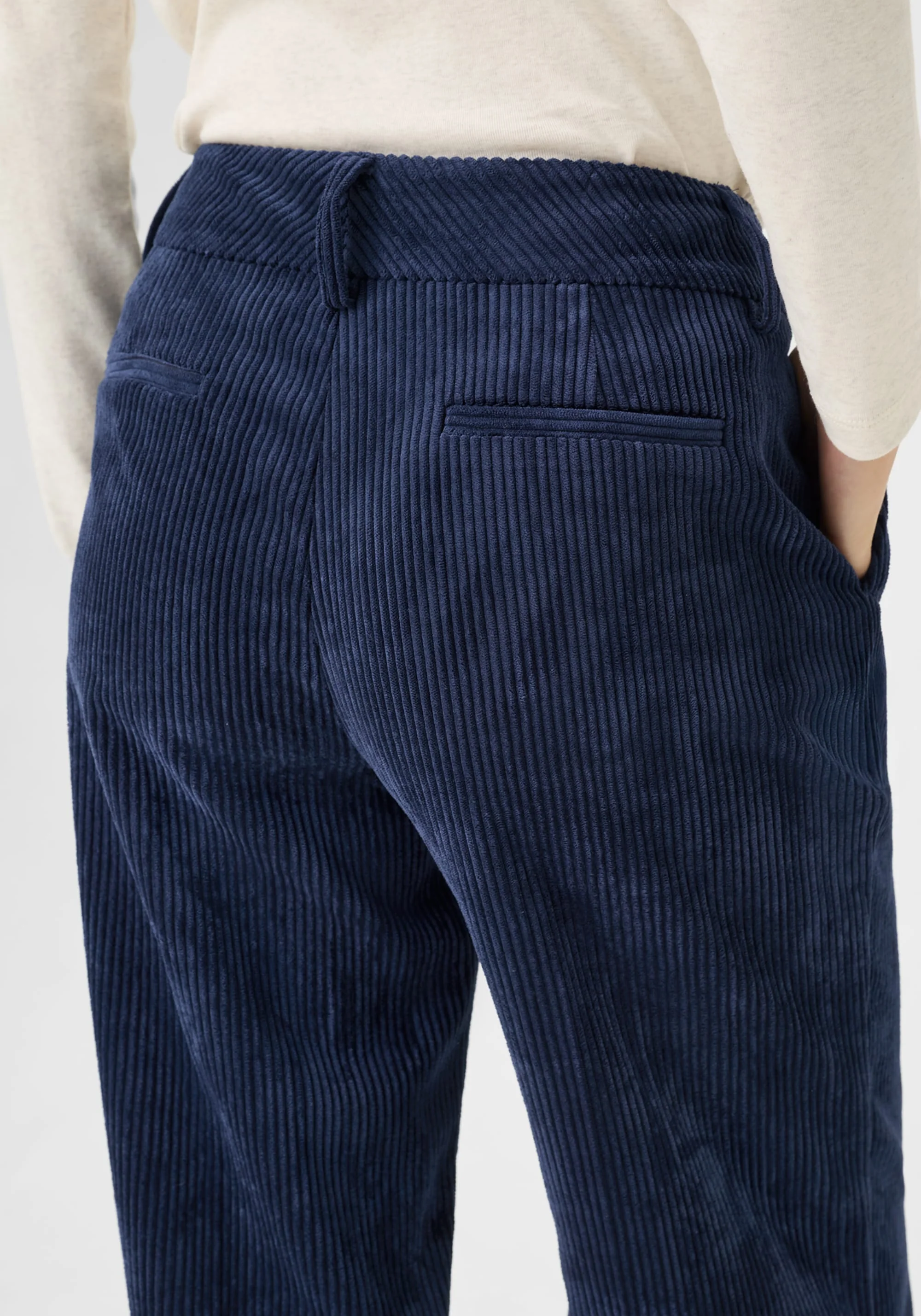 Anna Fit Wide Leg Cord Trouser - Image 4