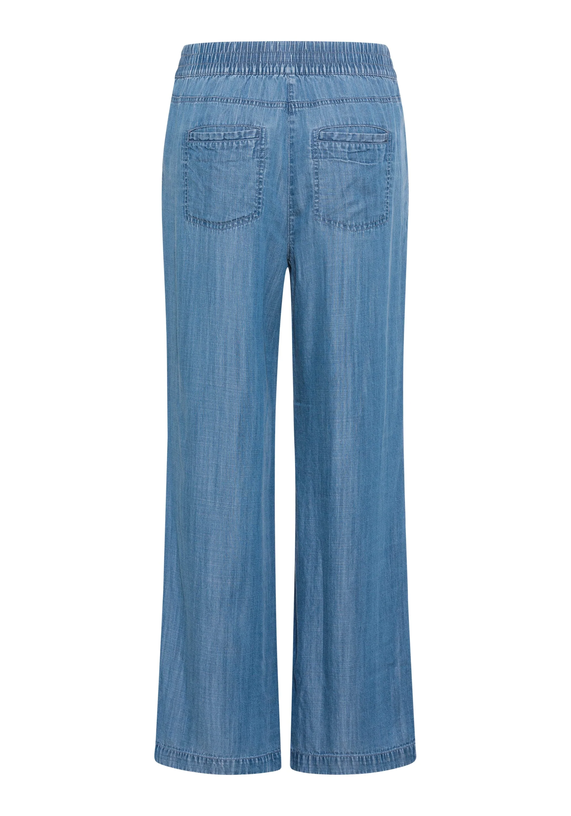 Anna Fit Wide Leg Denim Look Pant - Image 5