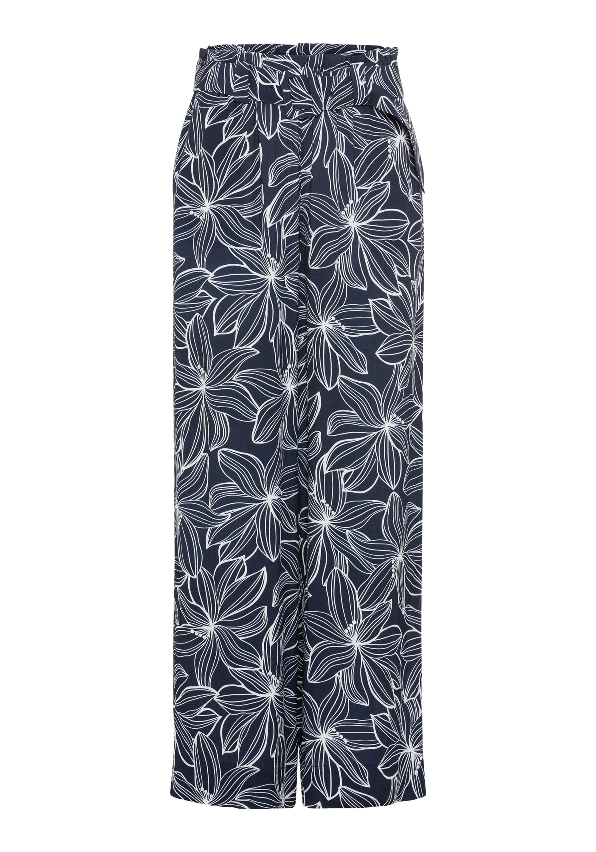Anna Fit Wide Leg Floral Trouser - Image 5