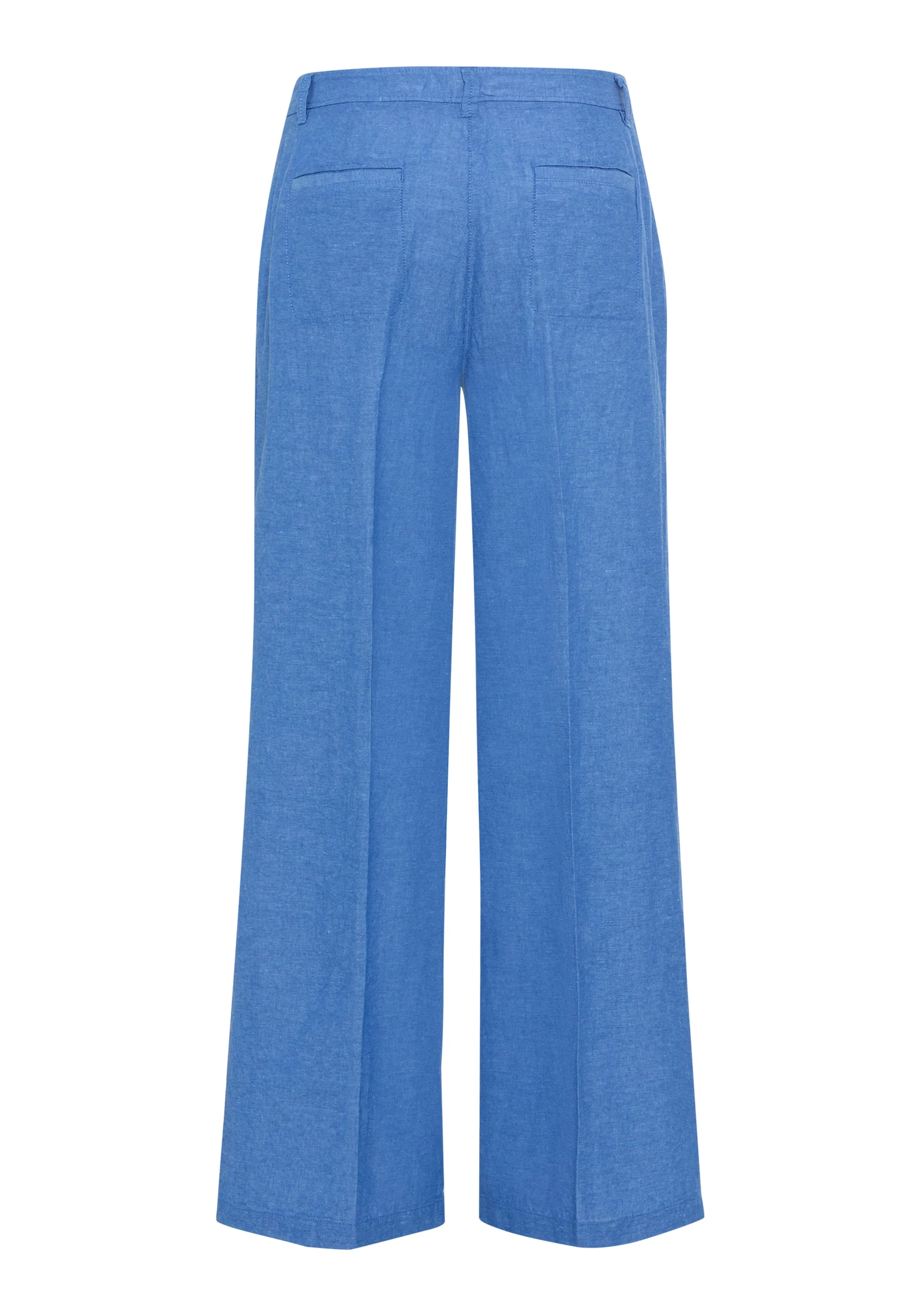 Anna Fit Wide Leg Pleated Trouser - Image 5