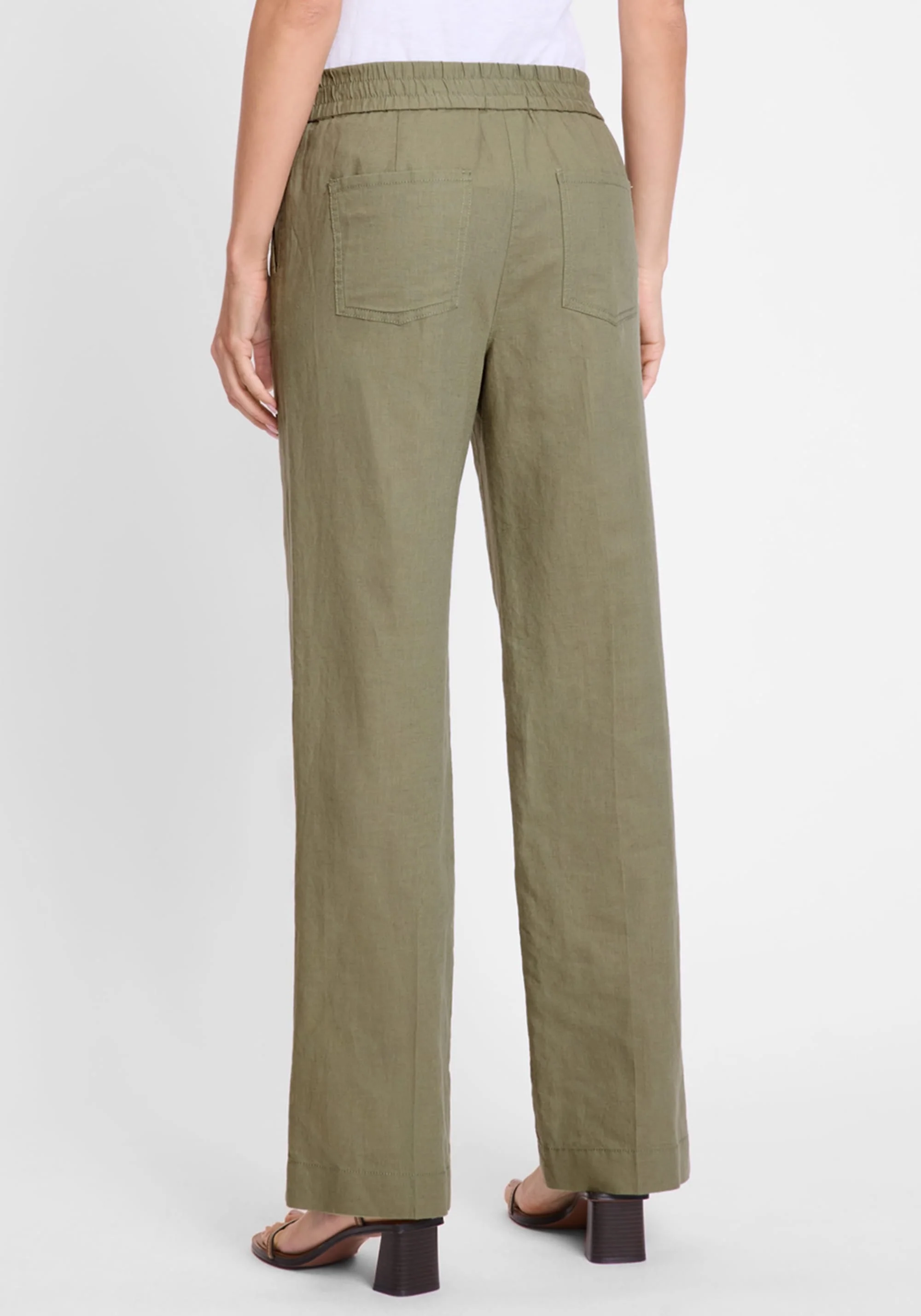 Anna Fit Wide Leg Pull-On Pants - Image 2