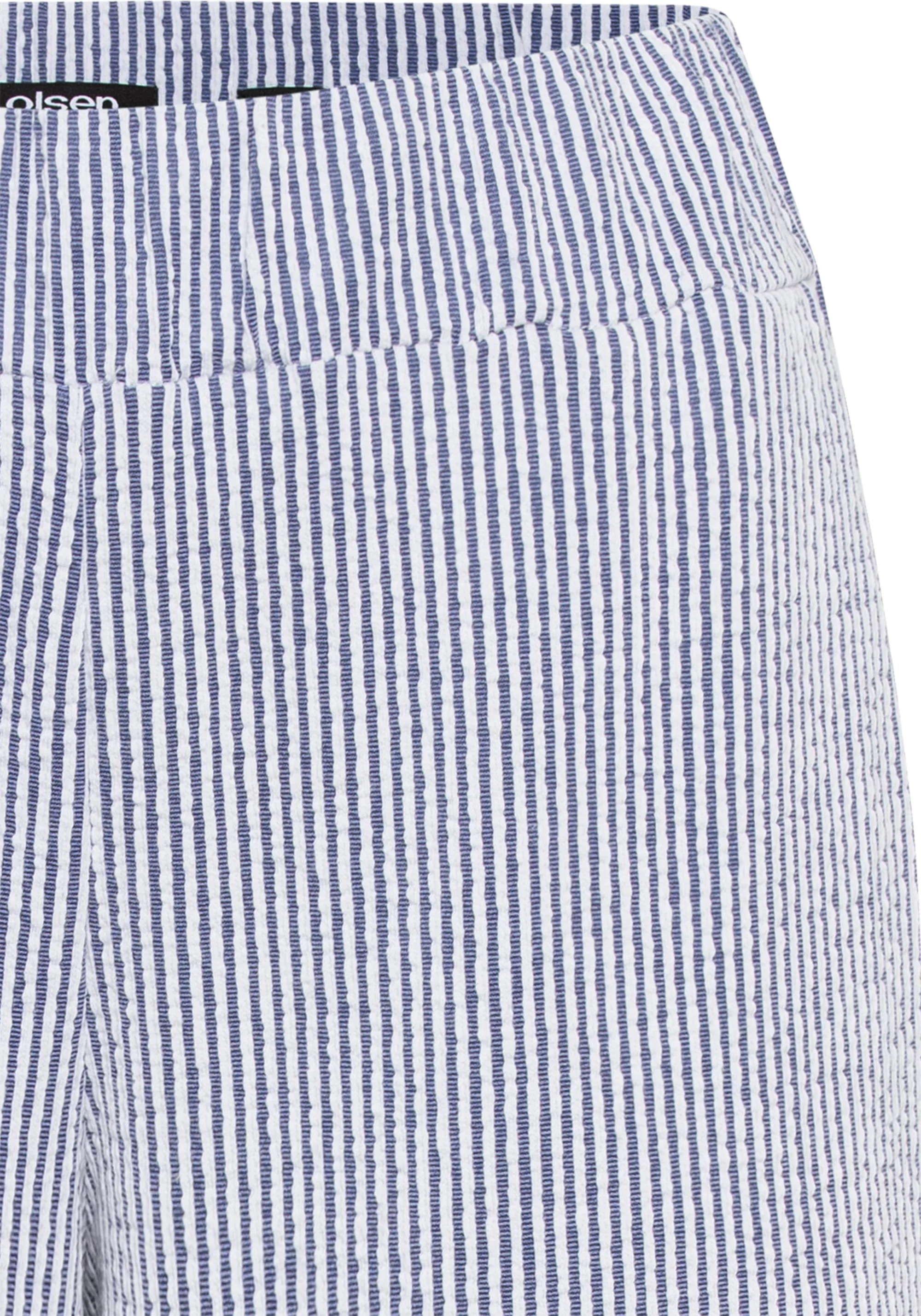 Anna Fit Wide Leg Seersucker Pant - Image 6