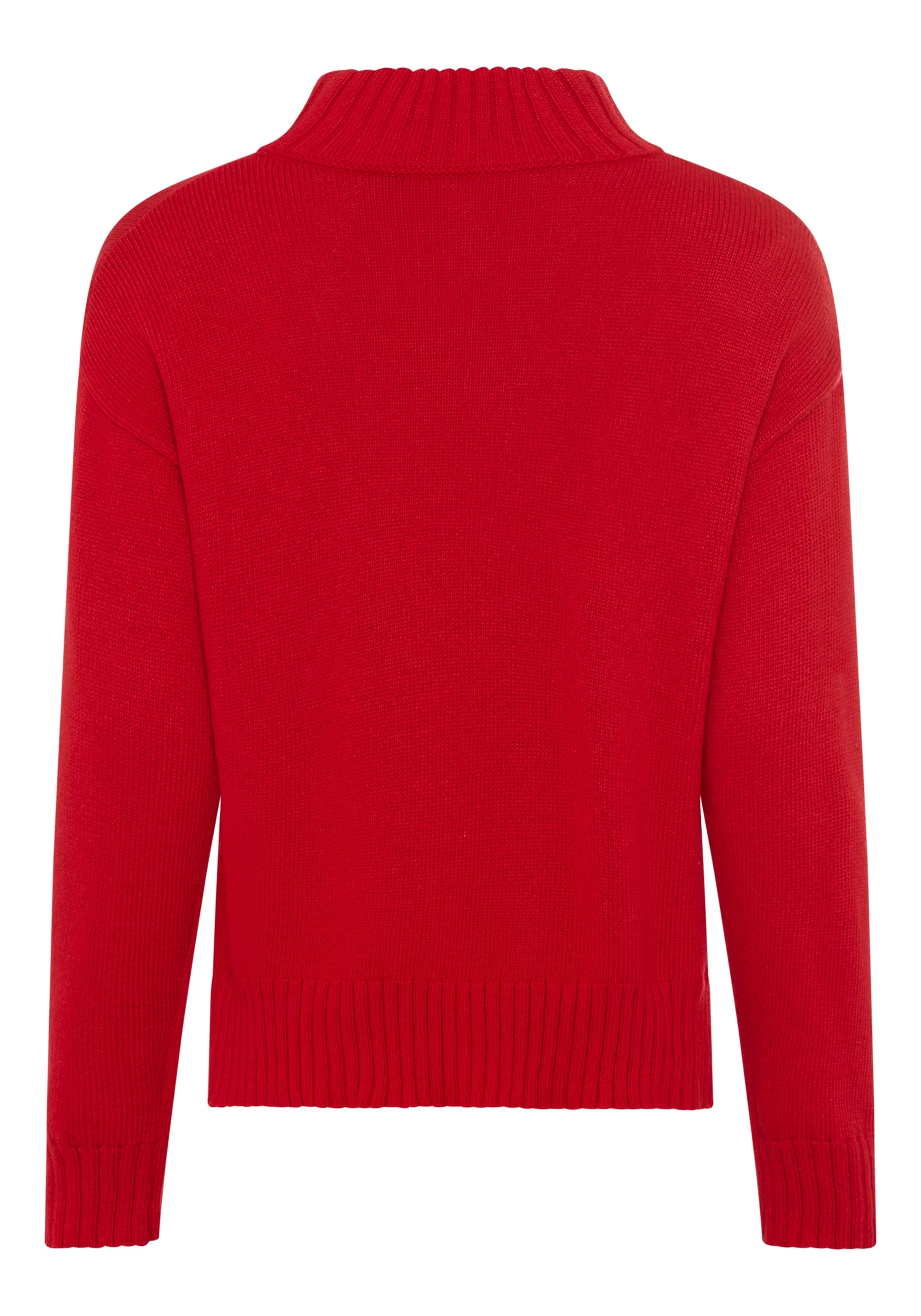 Basic Mock Neck Sweater - Image 6