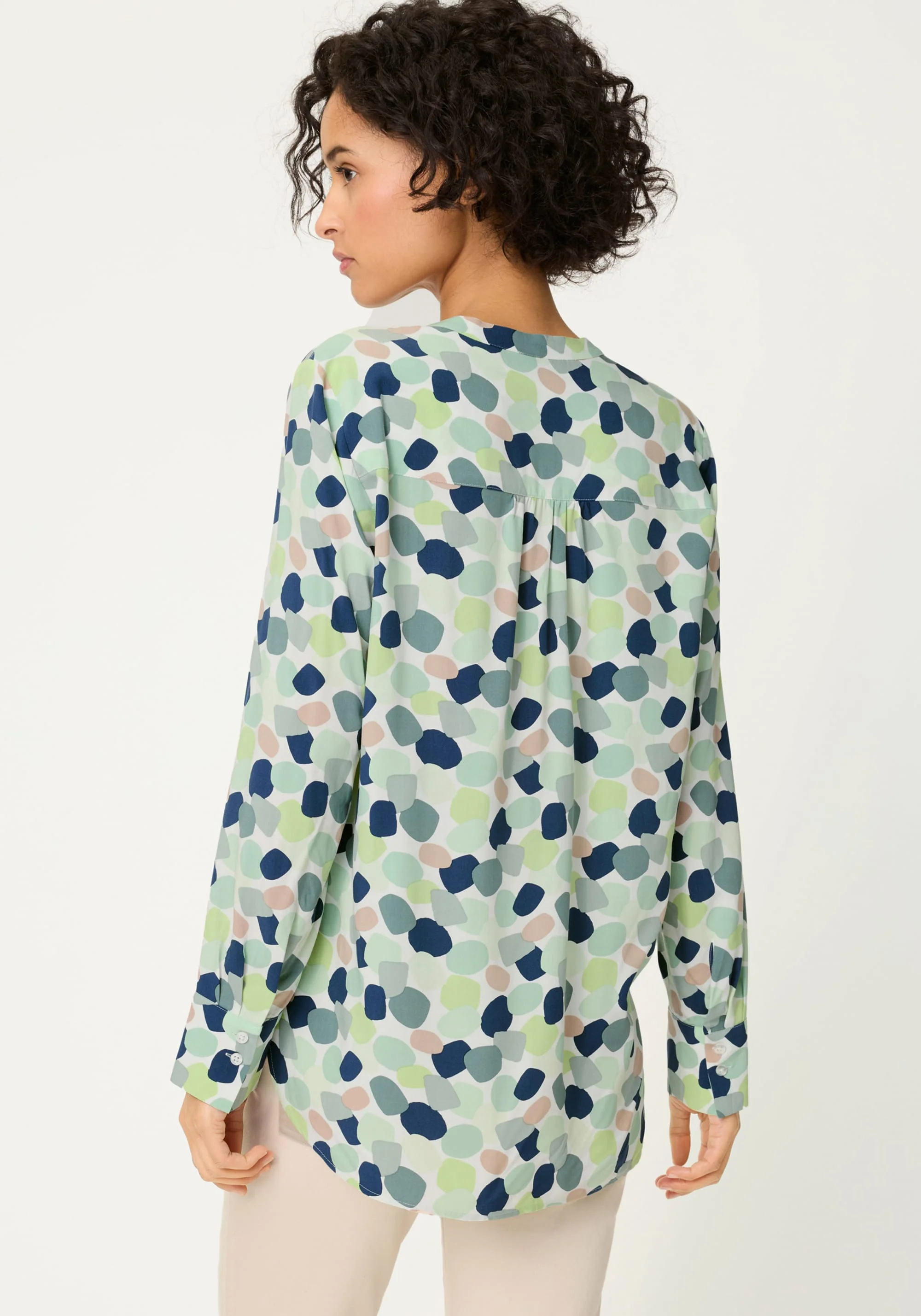 Blot Print Blouse - Image 3