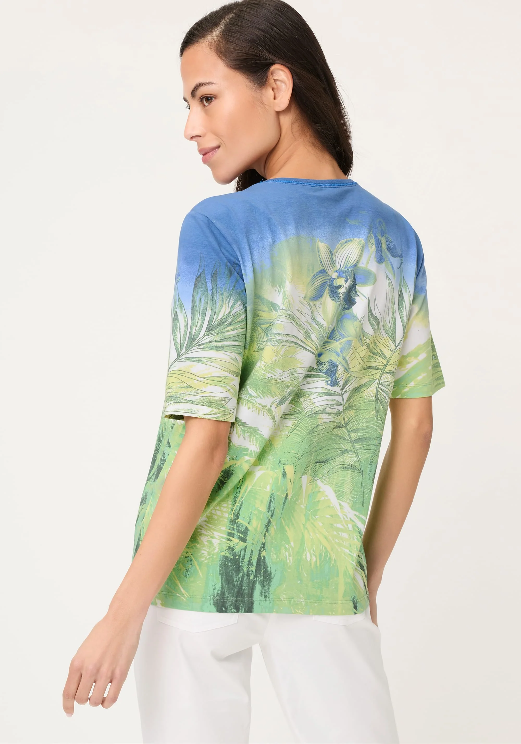 Botanical Print T-Shirt - Image 2