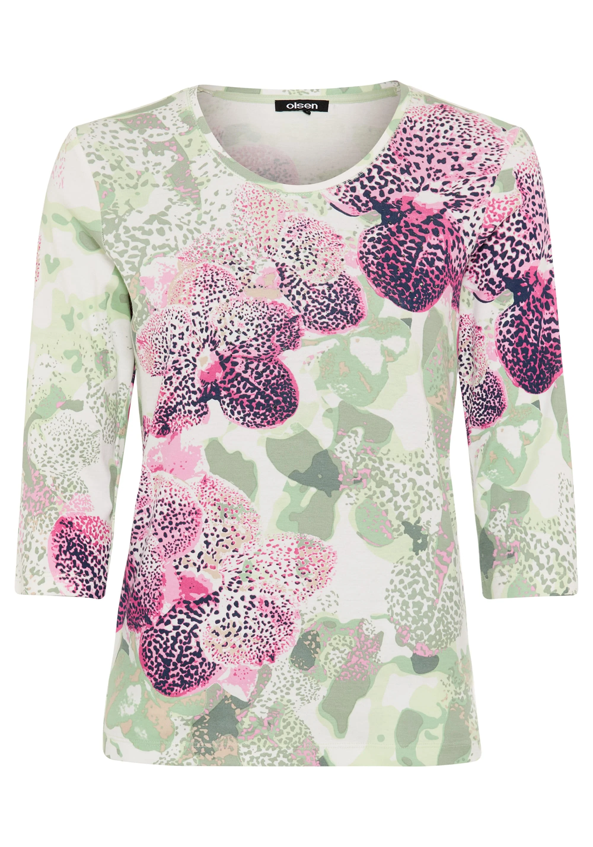 Bouquet Print T-Shirt - Image 4