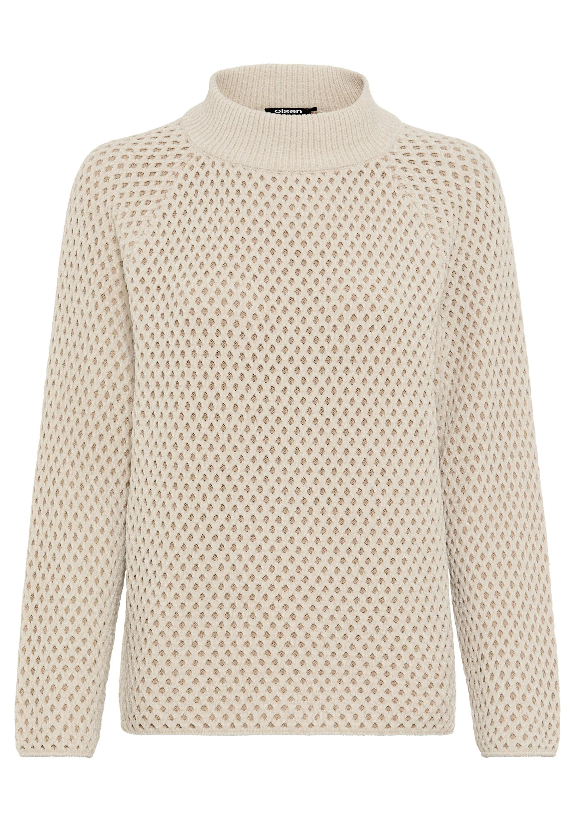 Chenille Novelty Mock Neck Sweater - Image 5