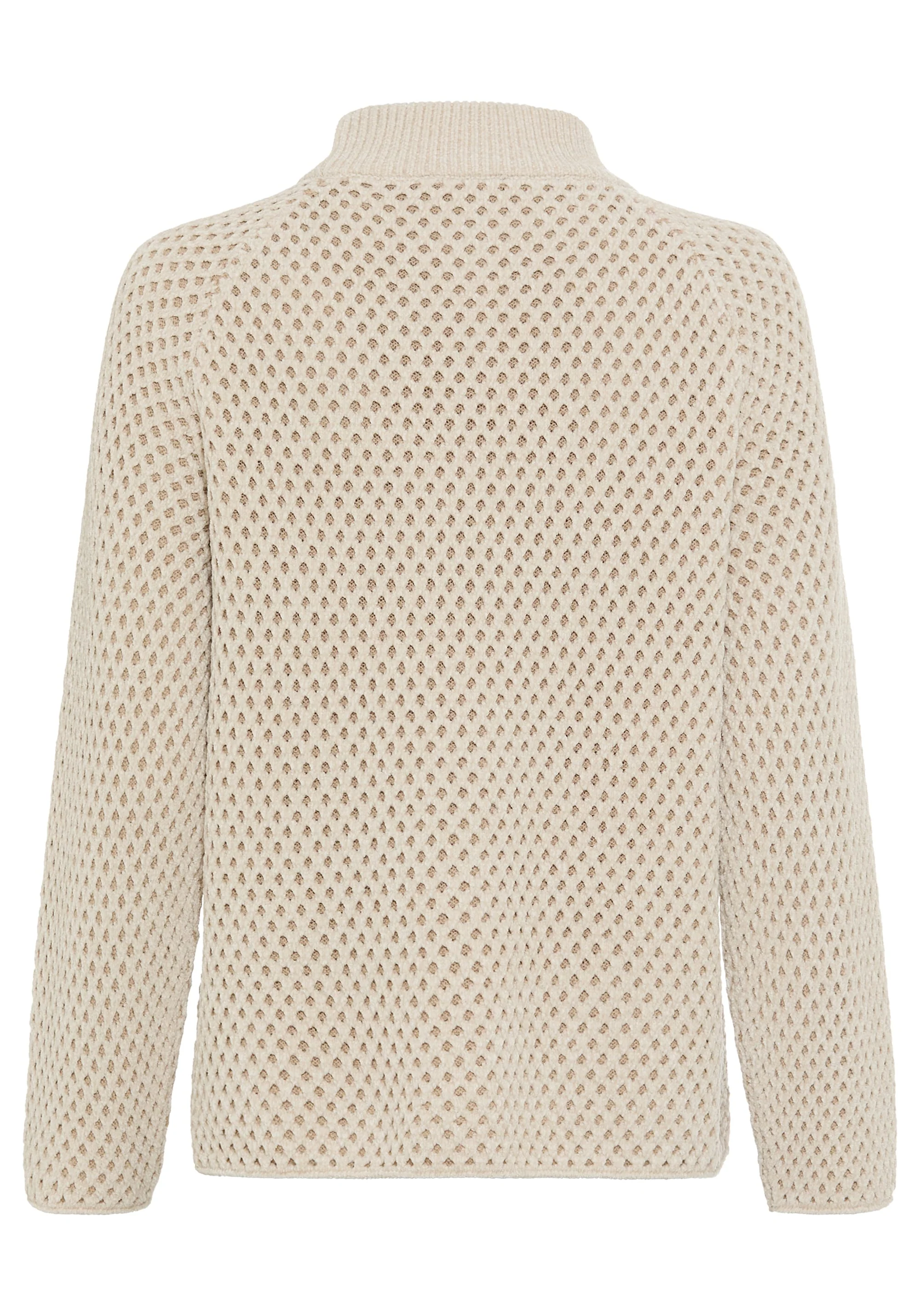 Chenille Novelty Mock Neck Sweater - Image 6