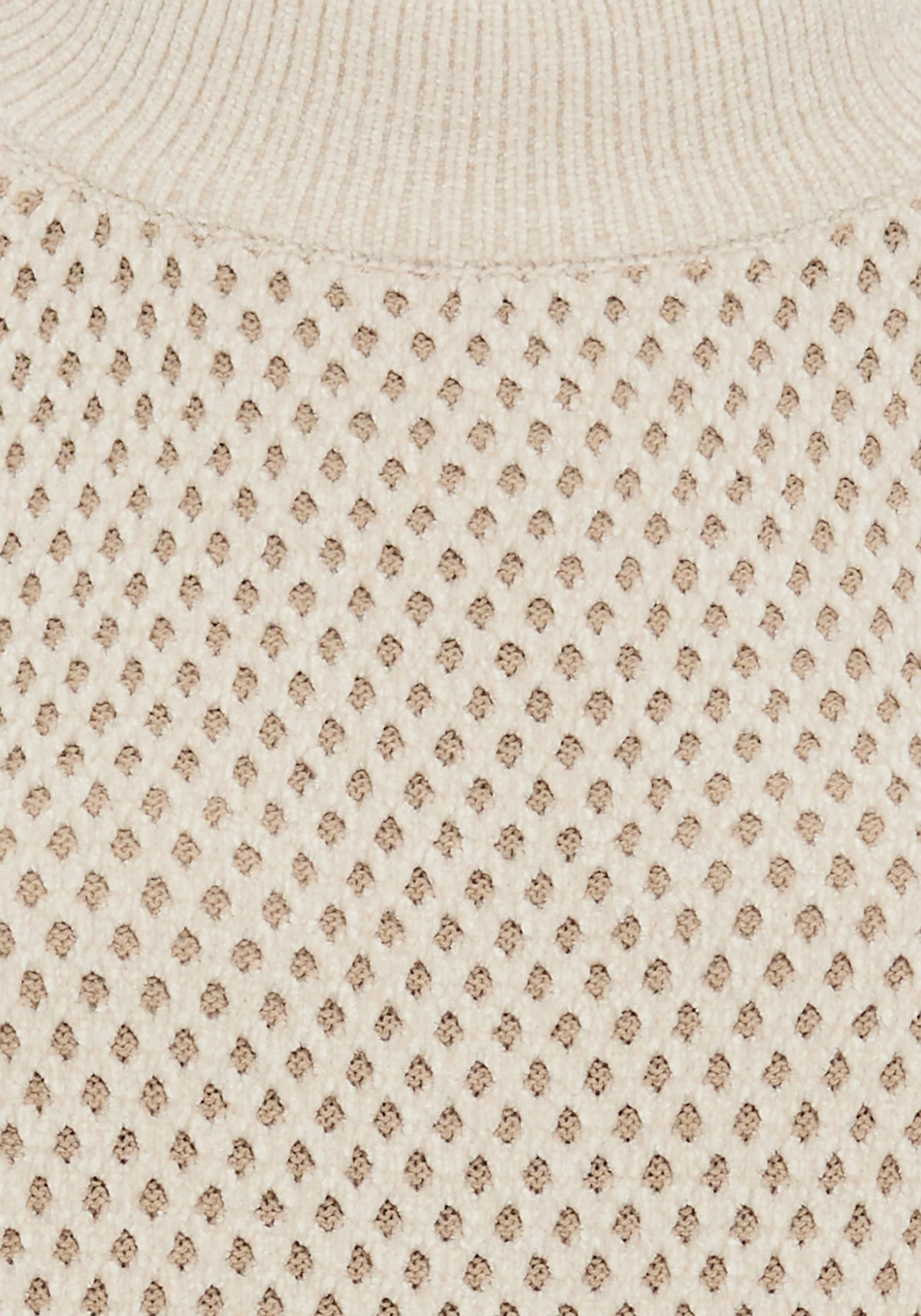 Chenille Novelty Mock Neck Sweater - Image 7