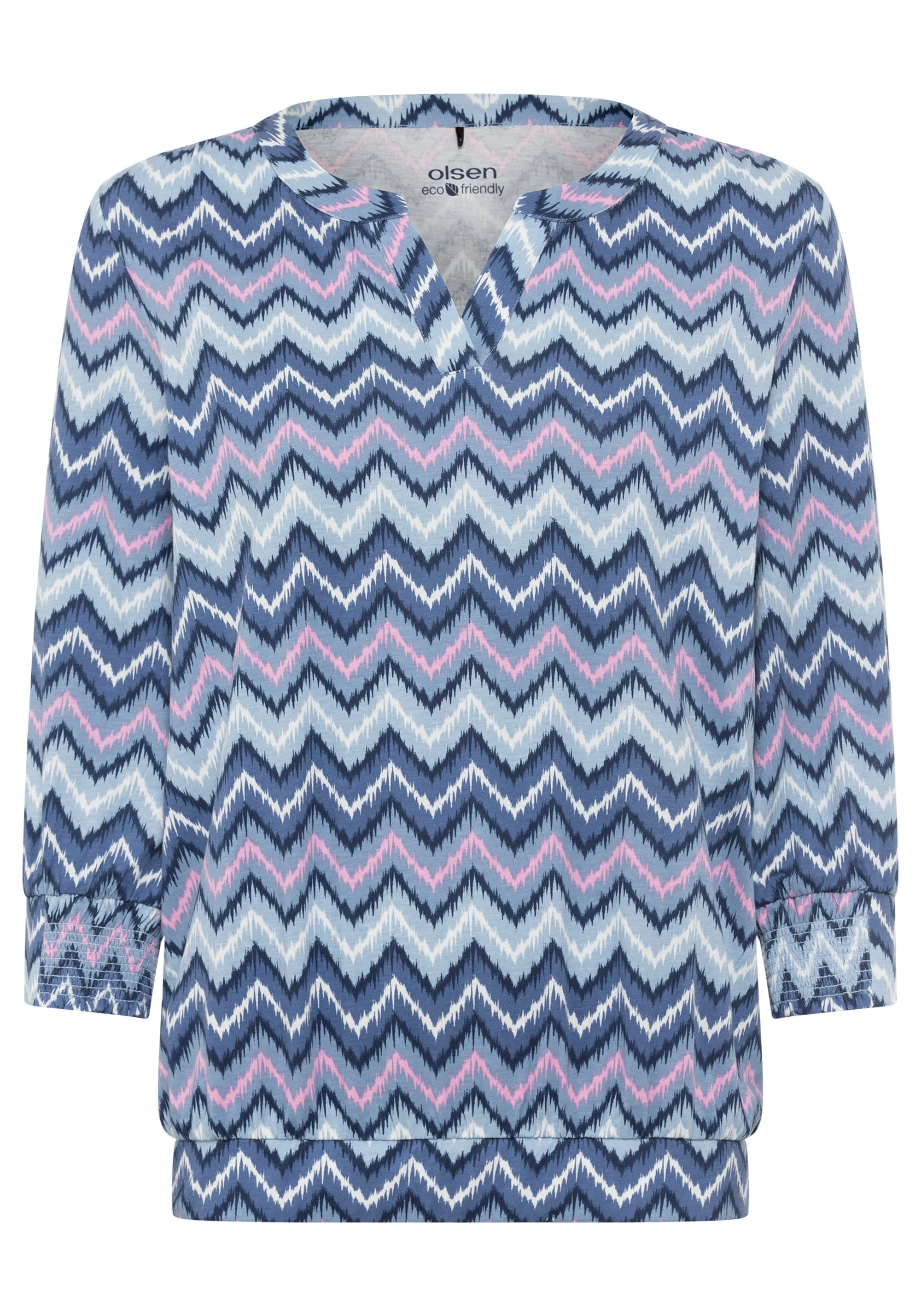 Chevron Print Tunic T-Shirt - Image 4