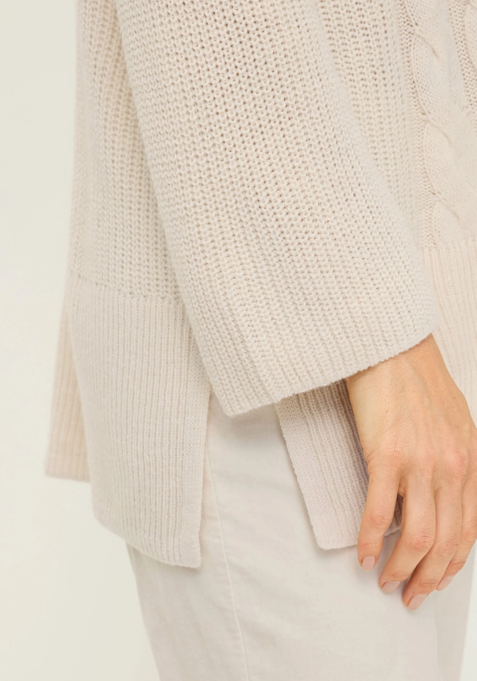 Classic Cable Knit Turtleneck - Image 4