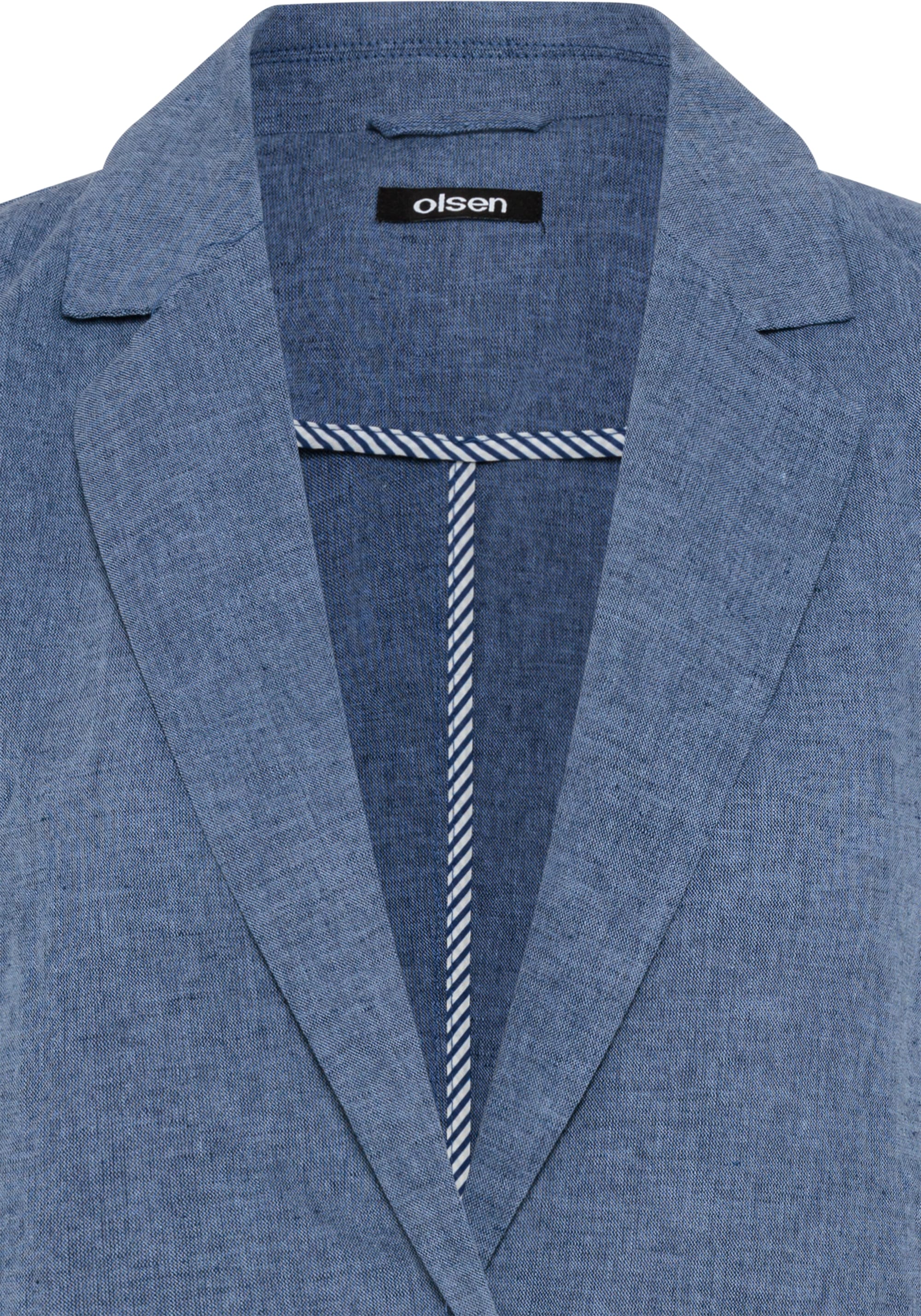 Classic Cotton Linen Blazer - Image 6