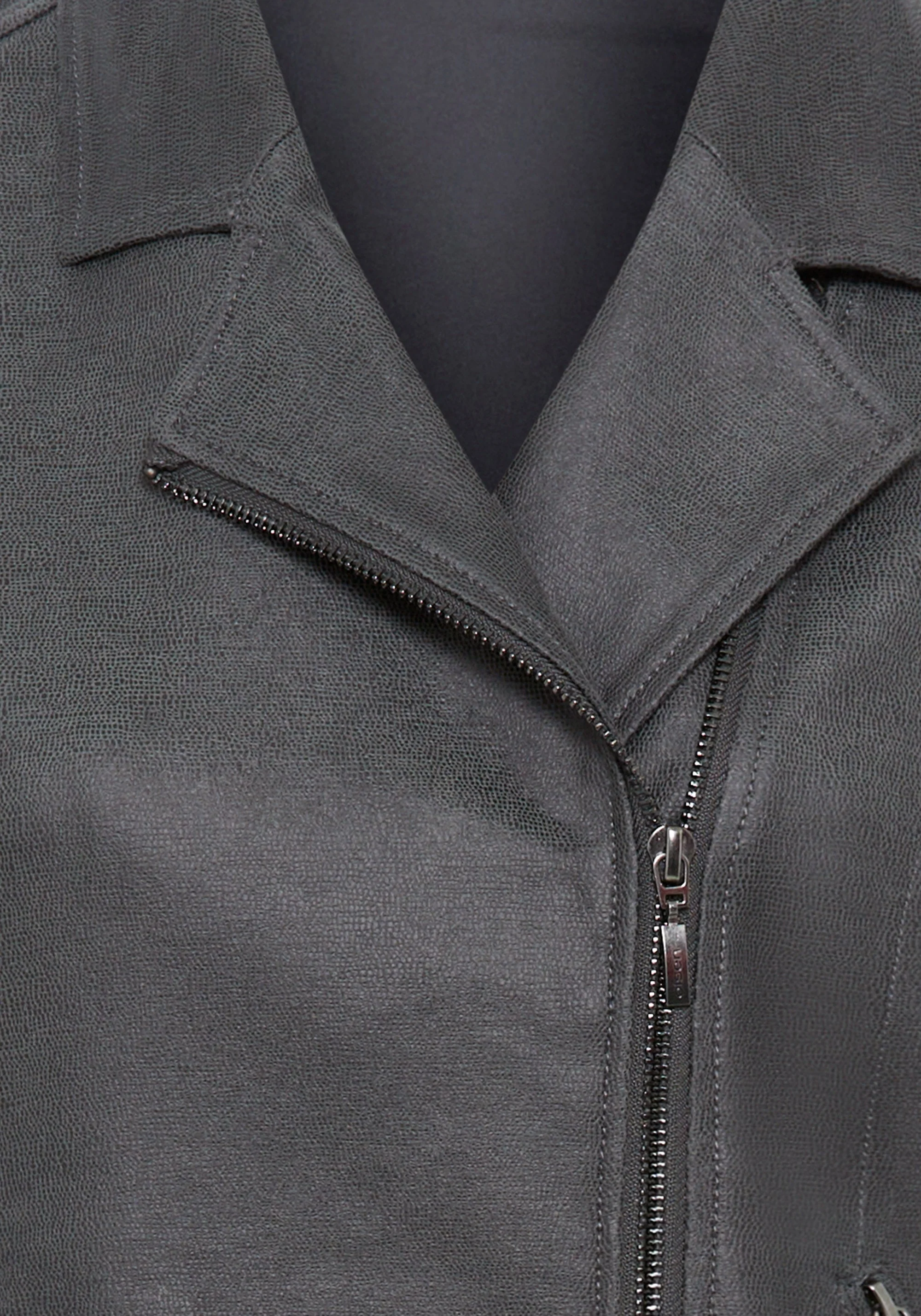 Coated Biker Jacket - Image 6