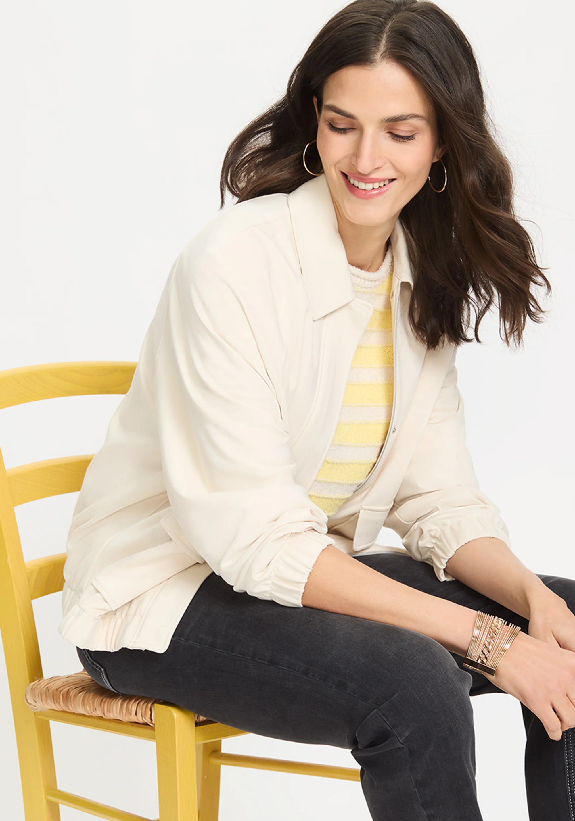Collared Bomber Jacket