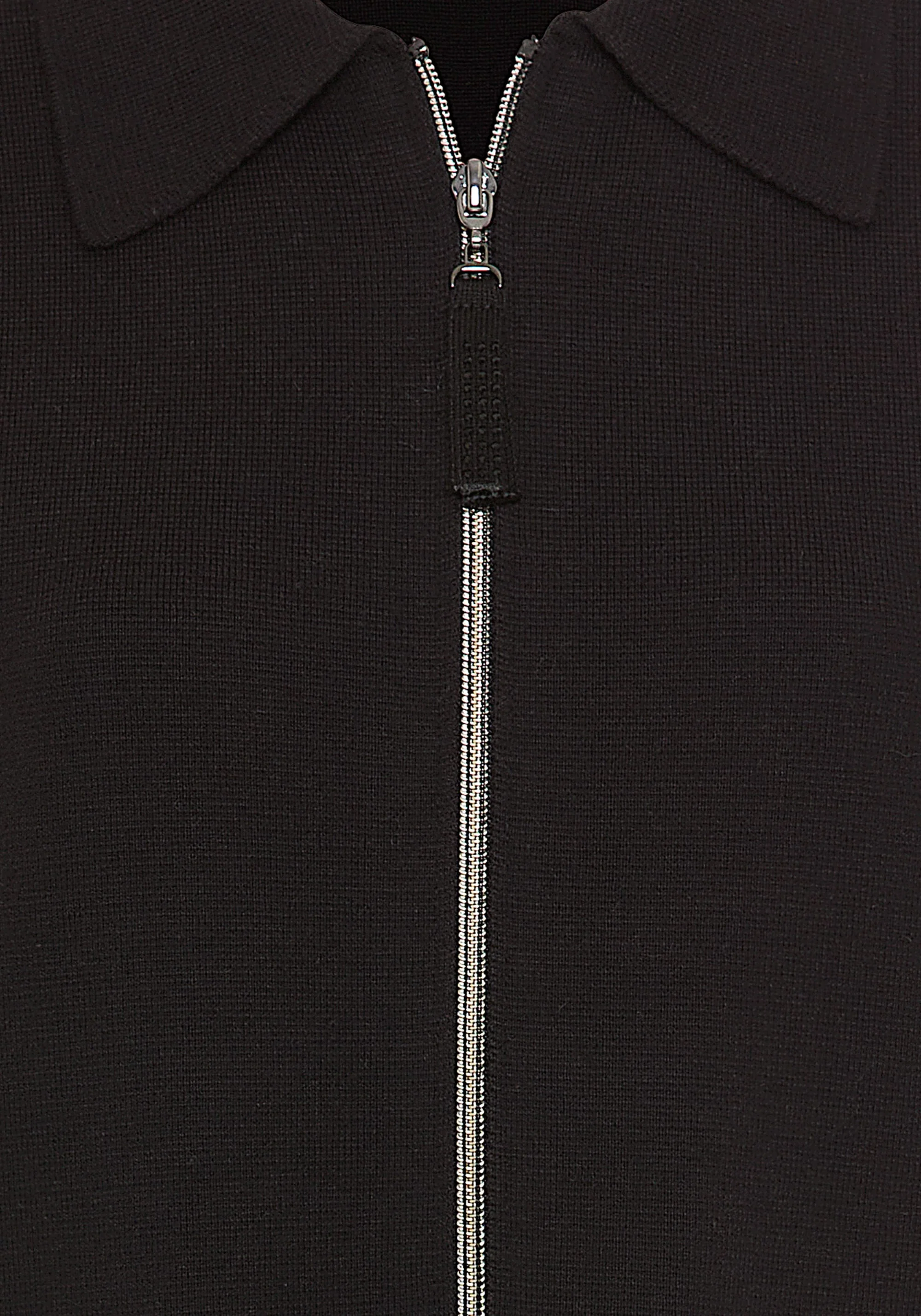 Collared Zip Front Cardigan - Image 7