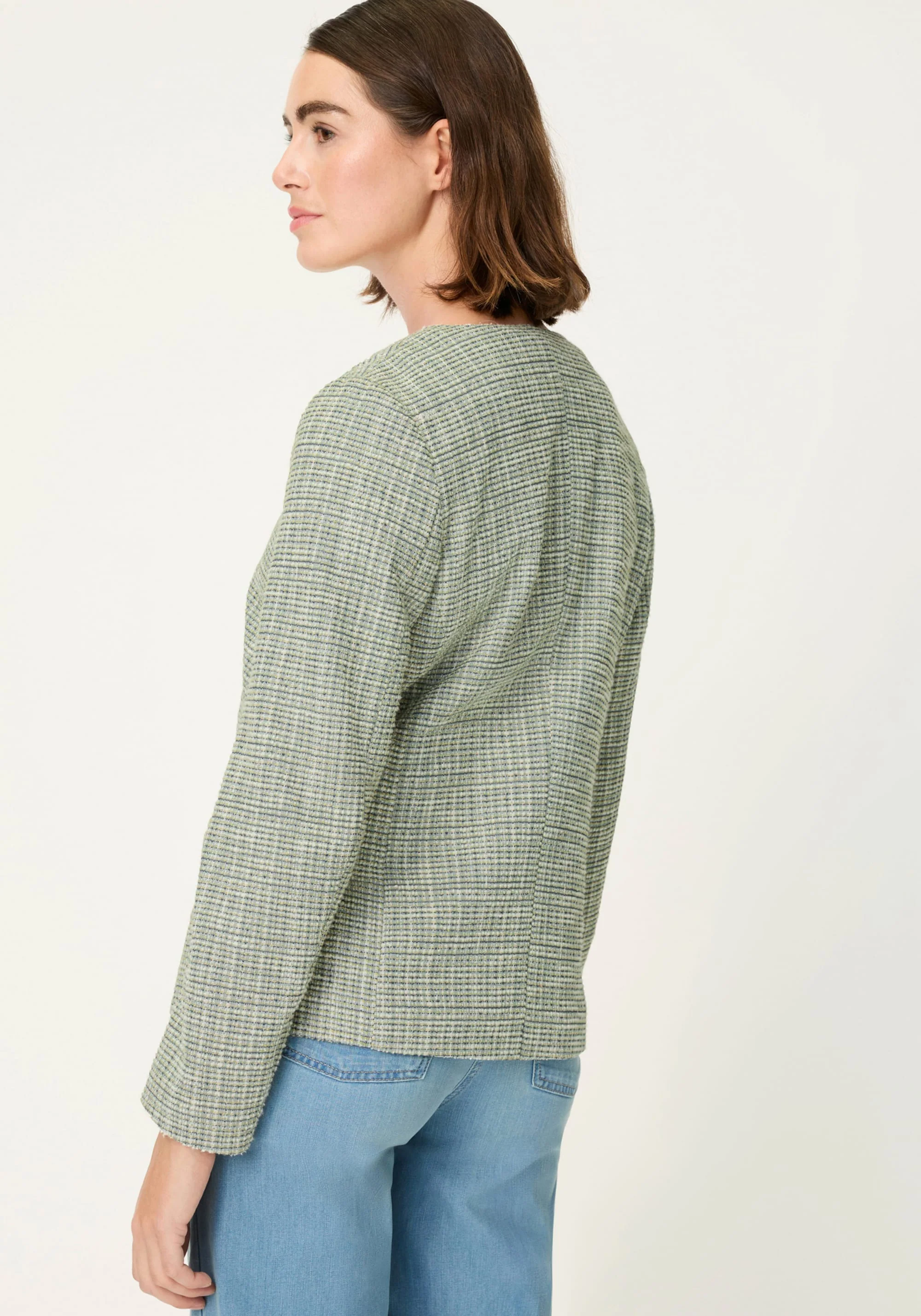 Collarless Jacket - Image 2