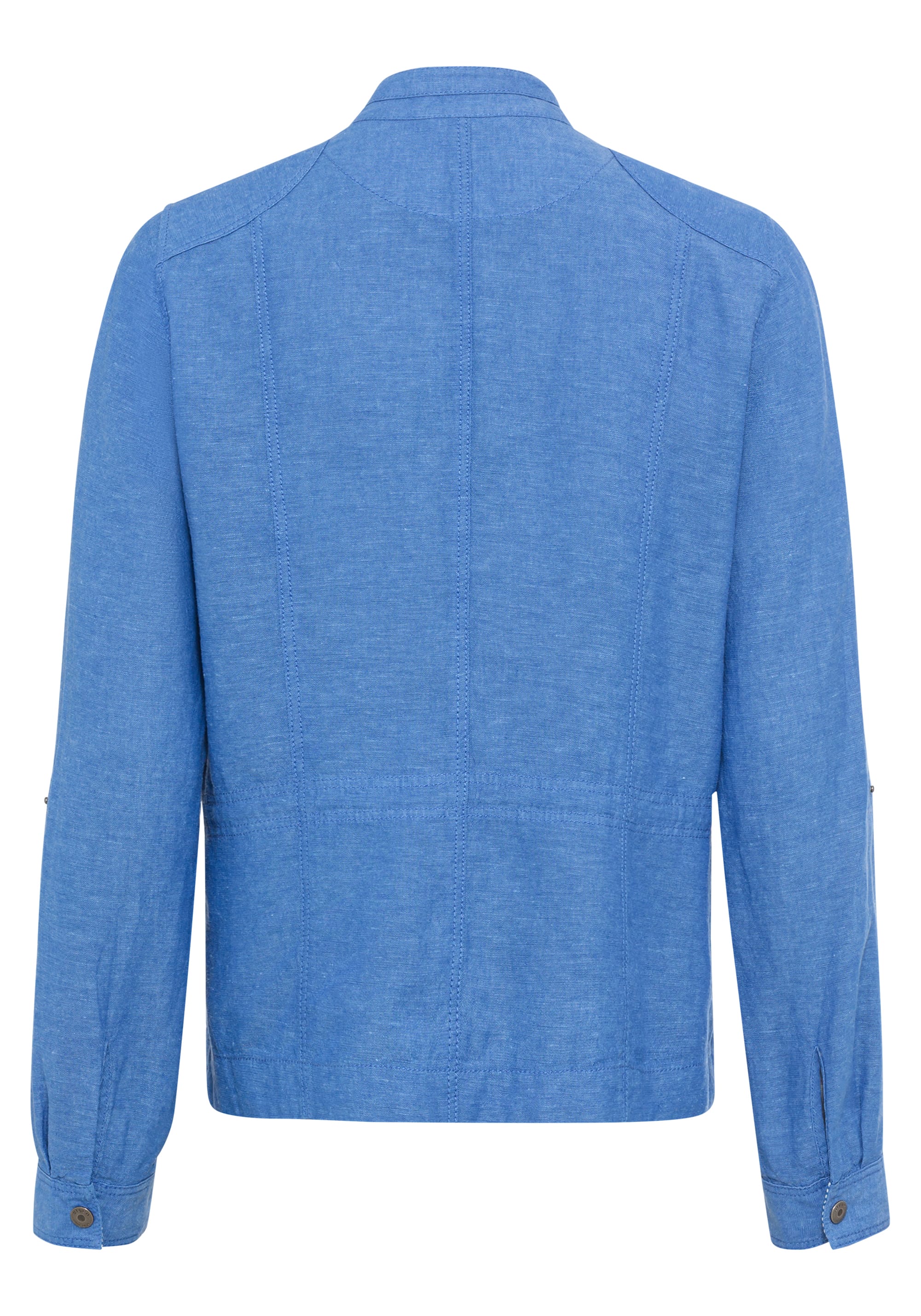 Collarless Safari Jacket - Image 6