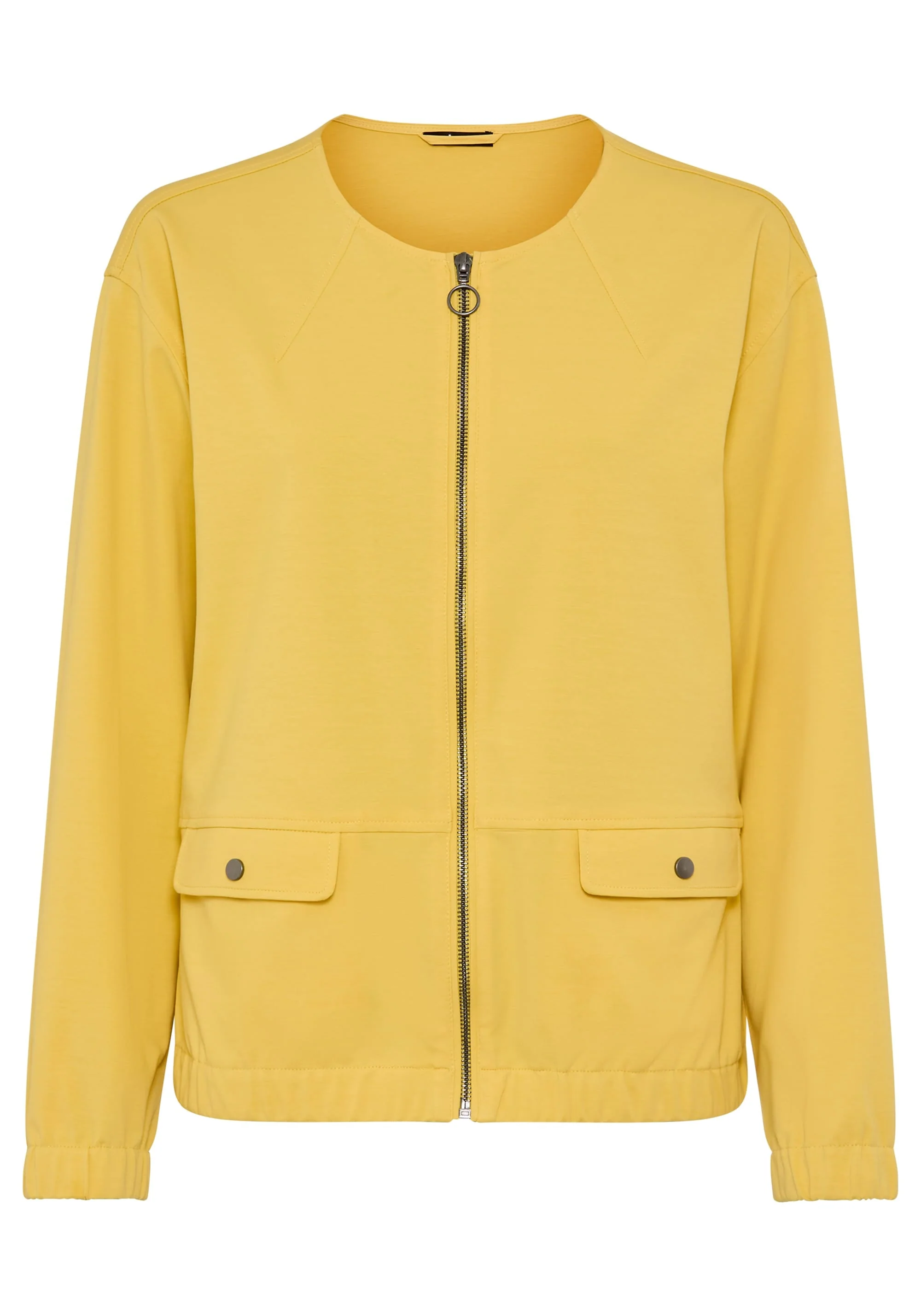 Collarless Zip Jacket - Image 6