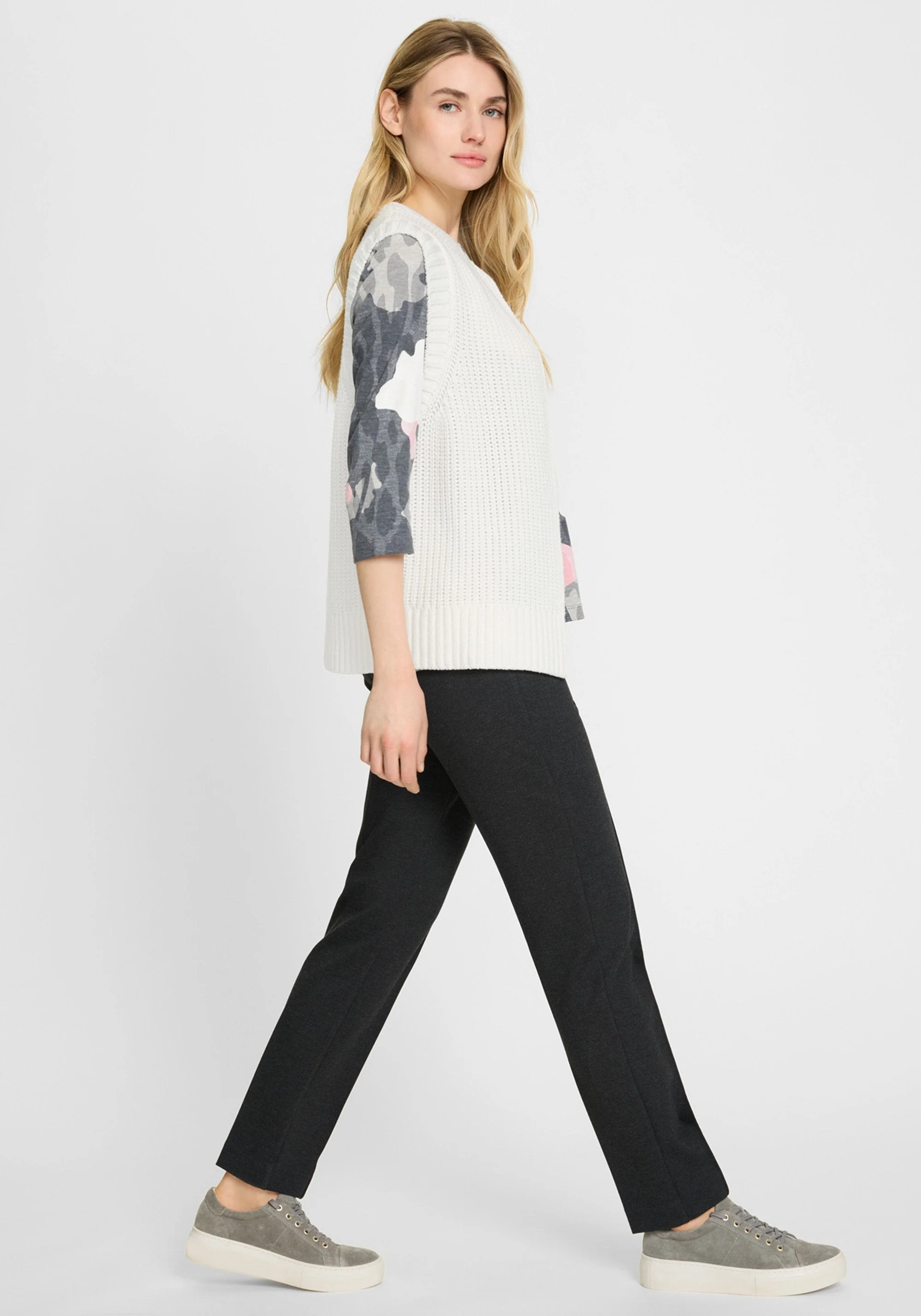 Cotton Blend Sweater Vest - Image 3