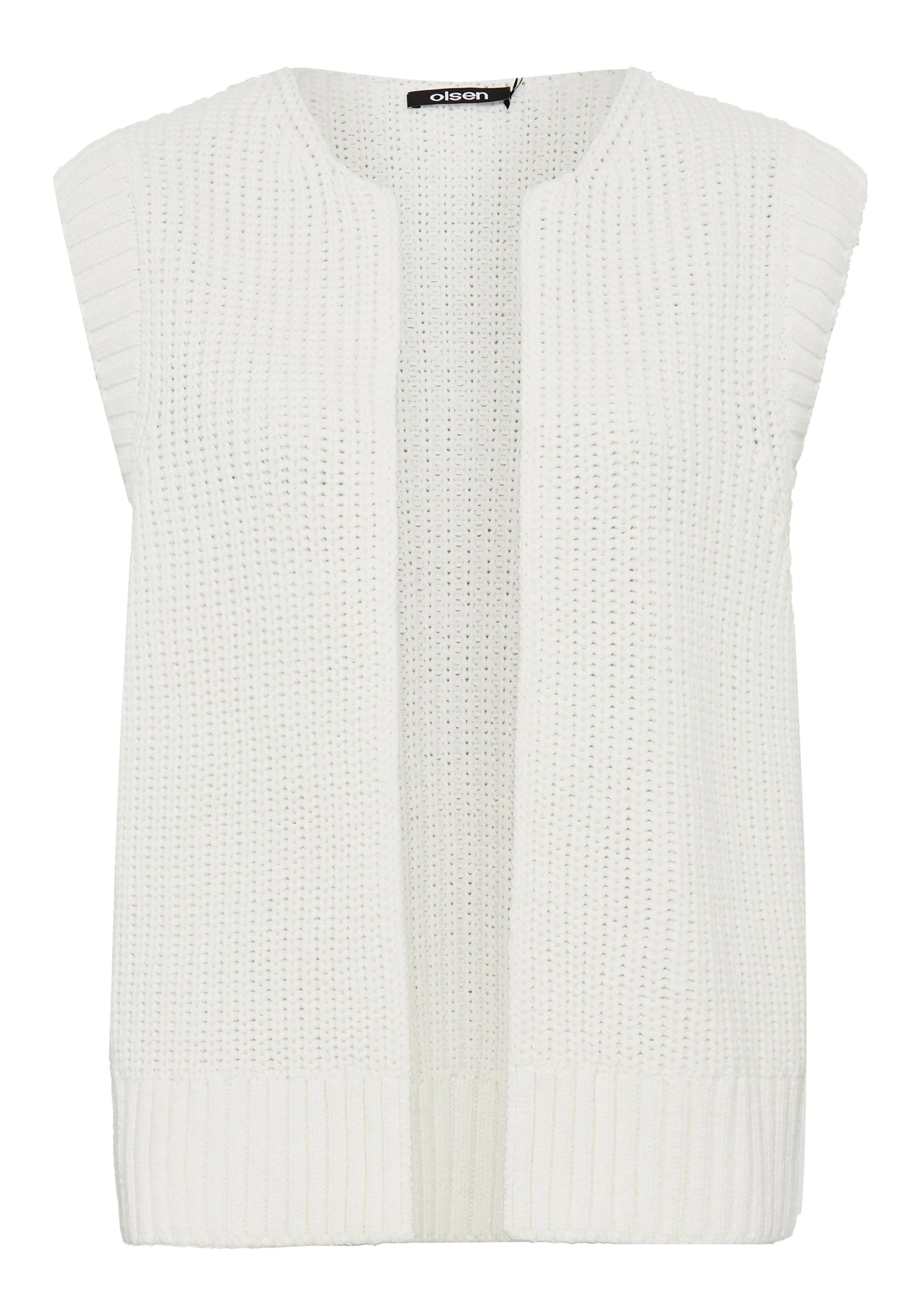 Cotton Blend Sweater Vest - Image 4