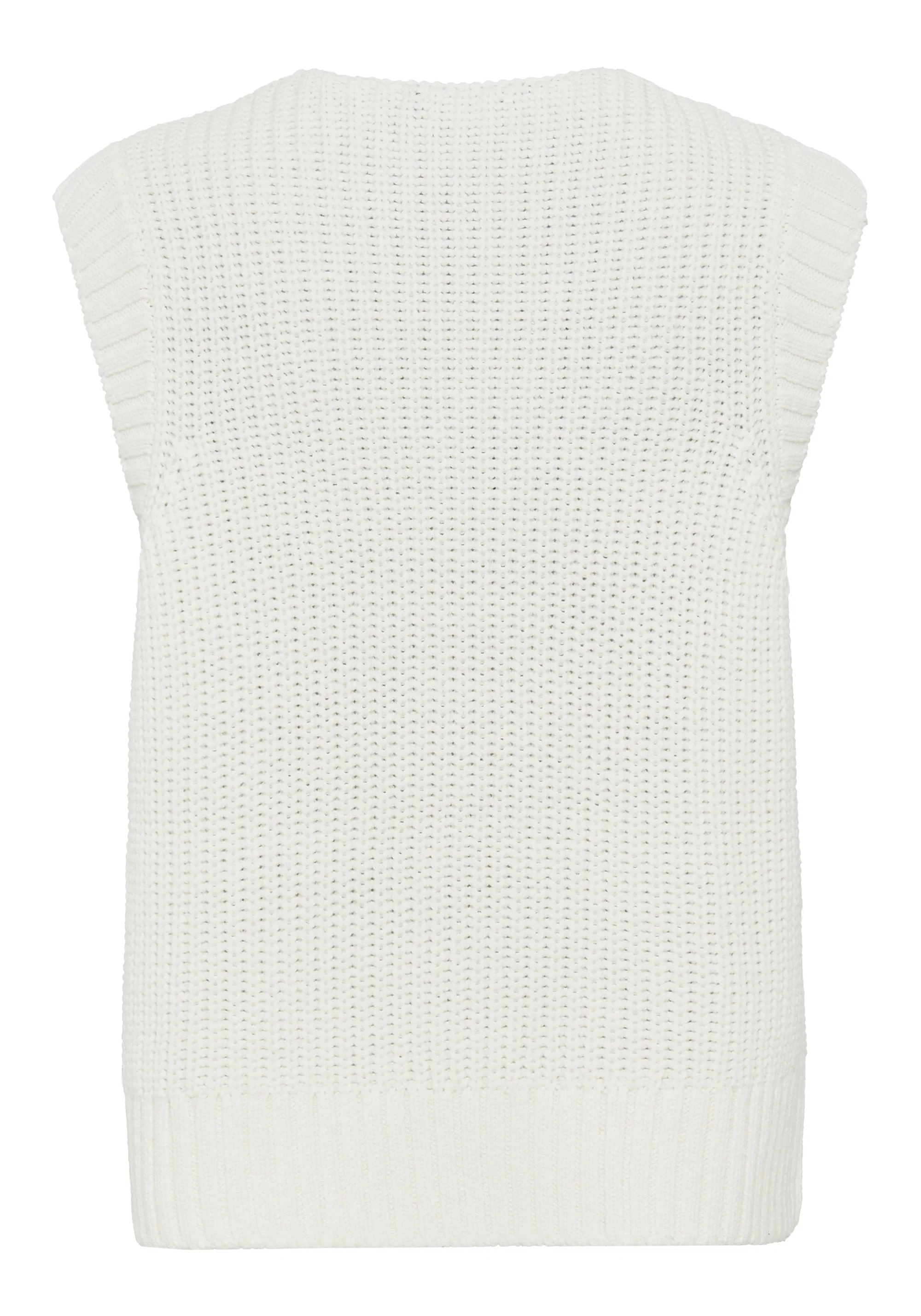 Cotton Blend Sweater Vest - Image 5