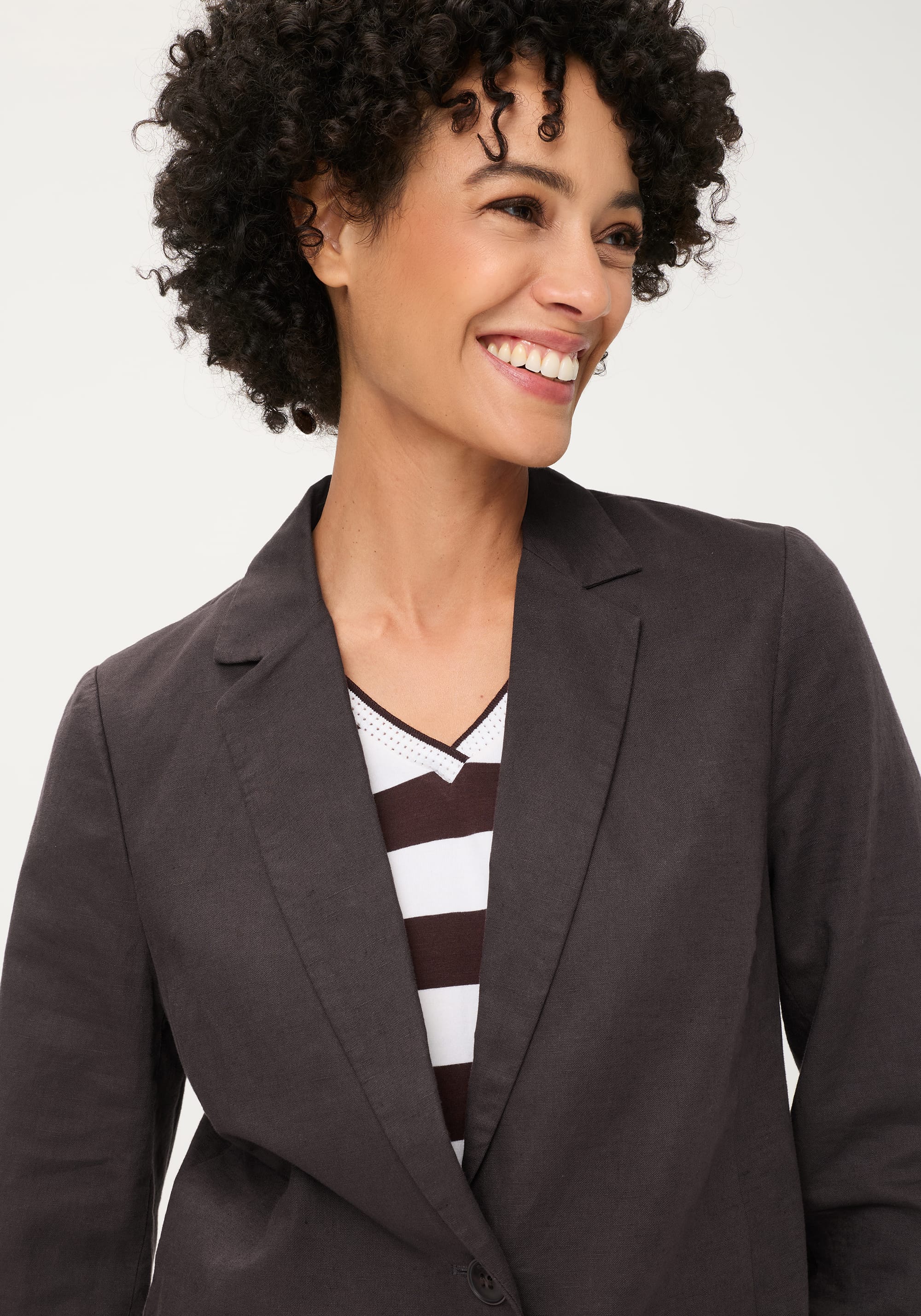 Cotton-Linen Blazer - Image 3