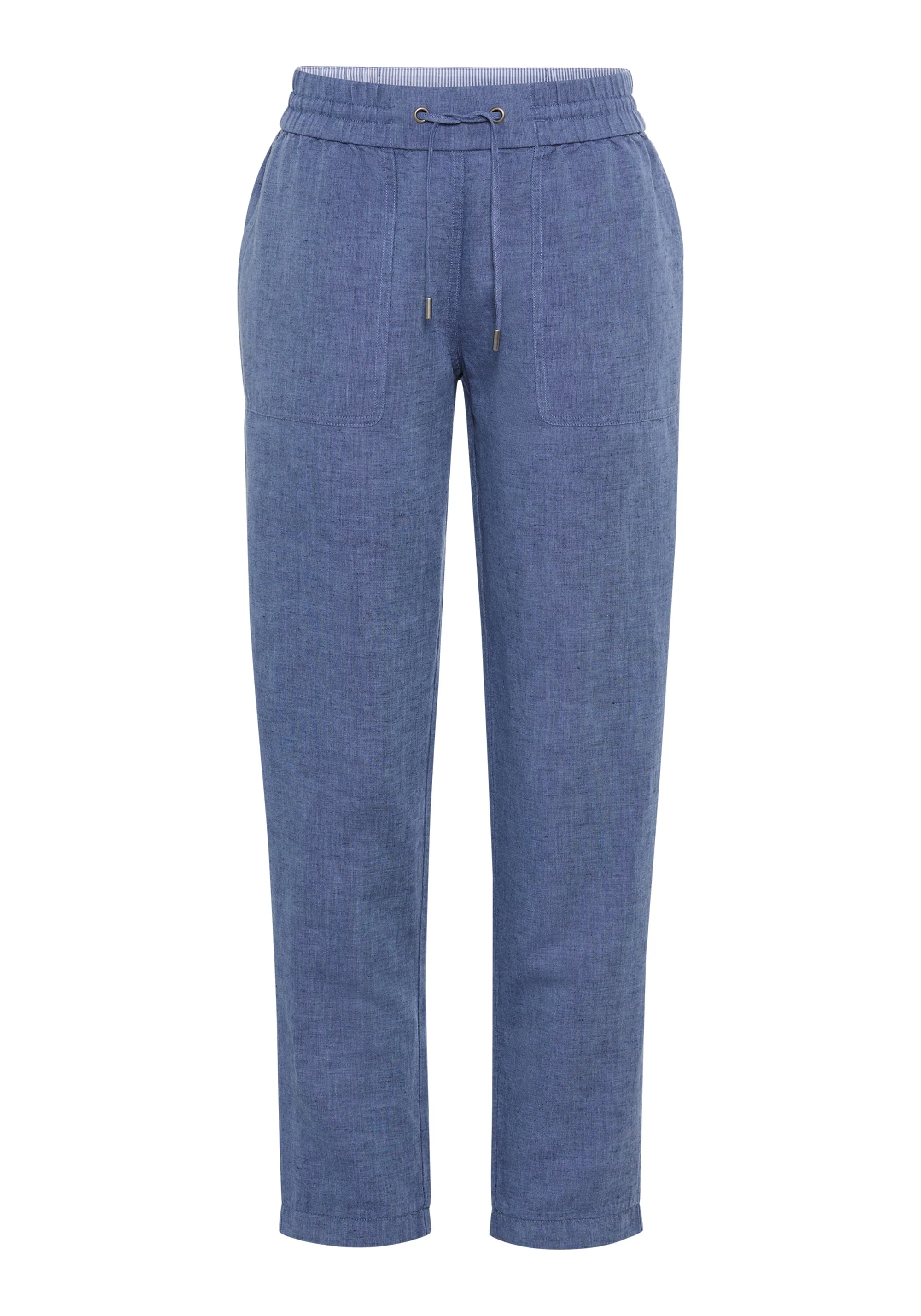 Cotton-Linen Blend Cropped Pant - Image 6