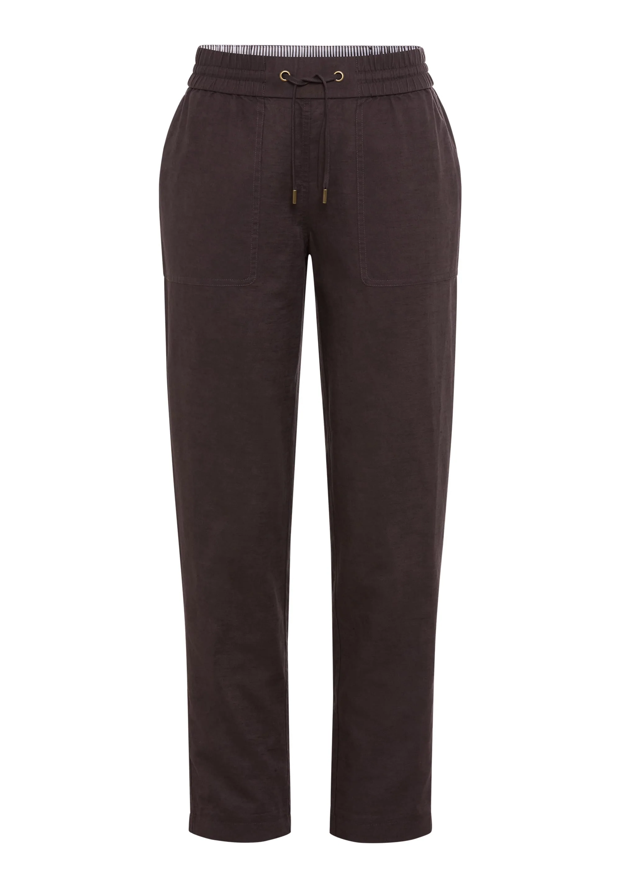 Cotton-Linen Blend Cropped Pant - Image 6