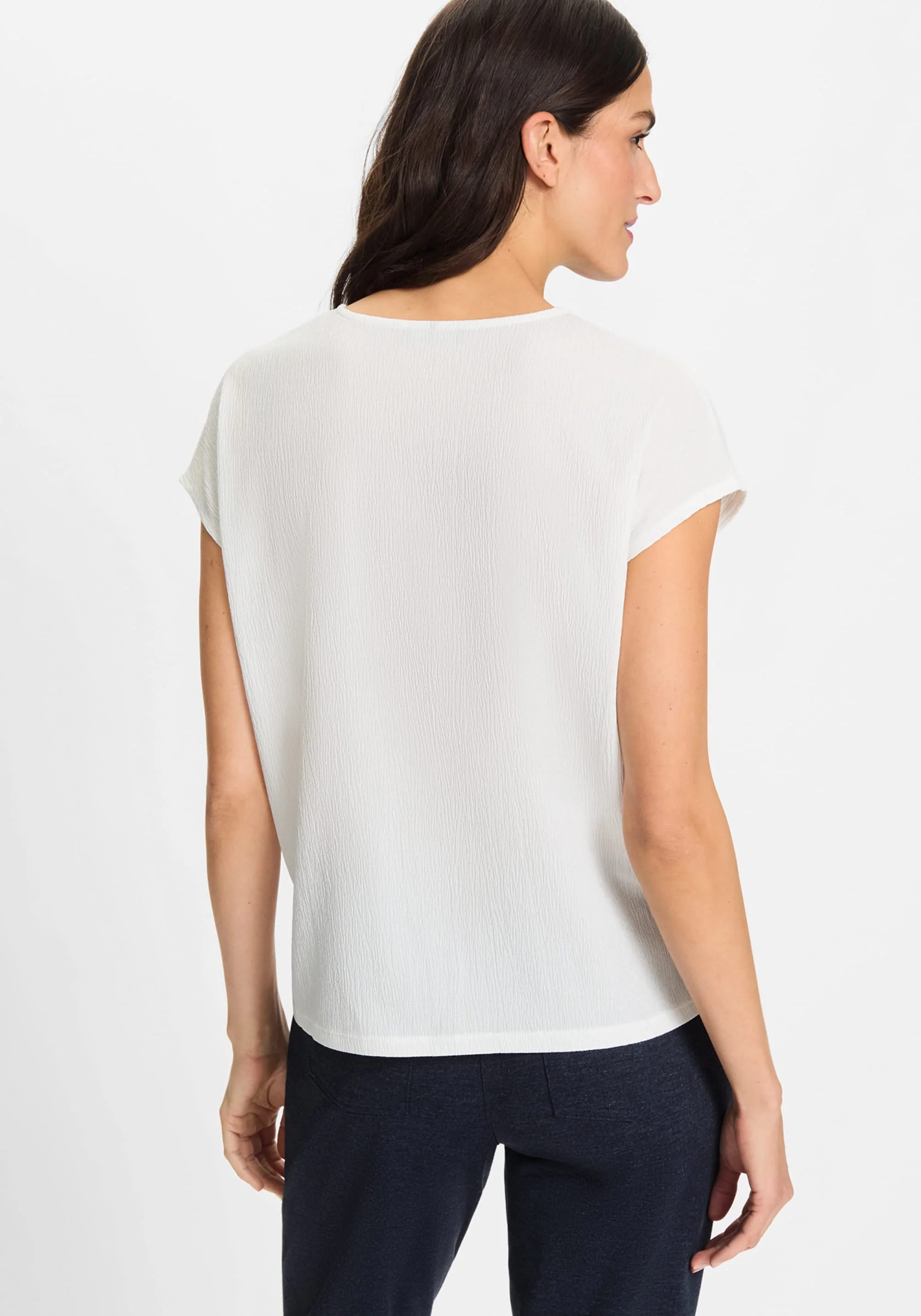 Crinkle Tunic T-Shirt - Image 2