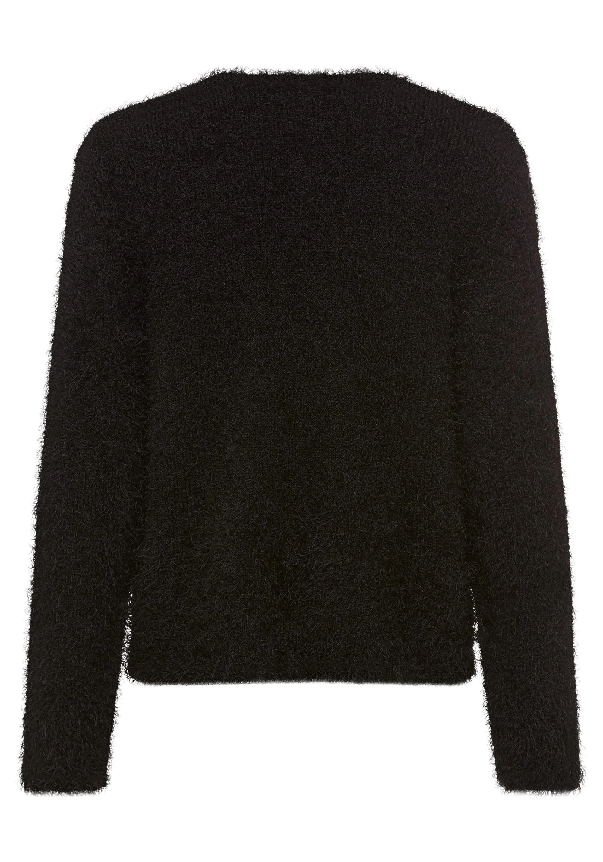 Cropped Feather Yarn Cardigan - Image 7