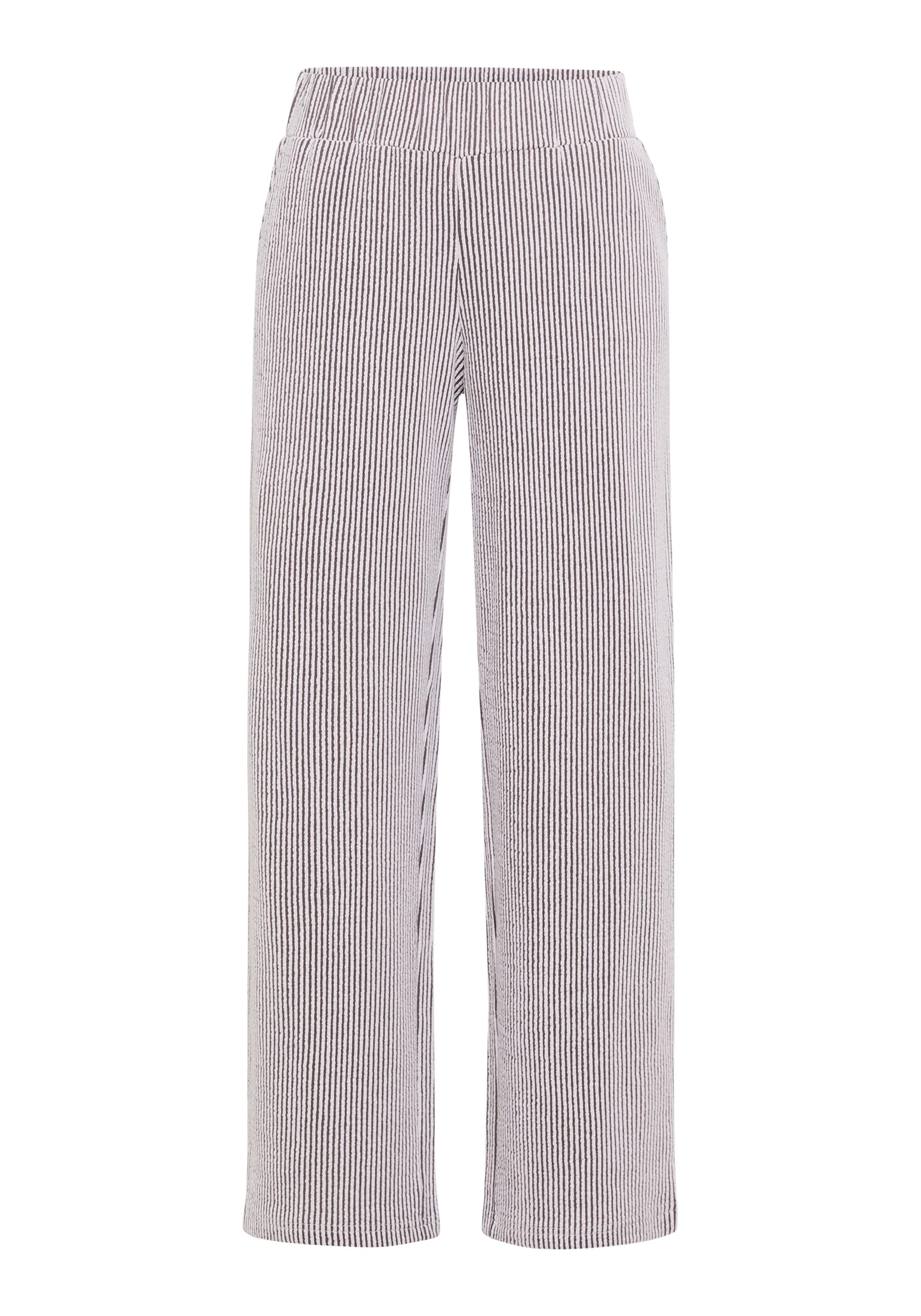 Cropped Seersucker Pull-On Pant - Image 6