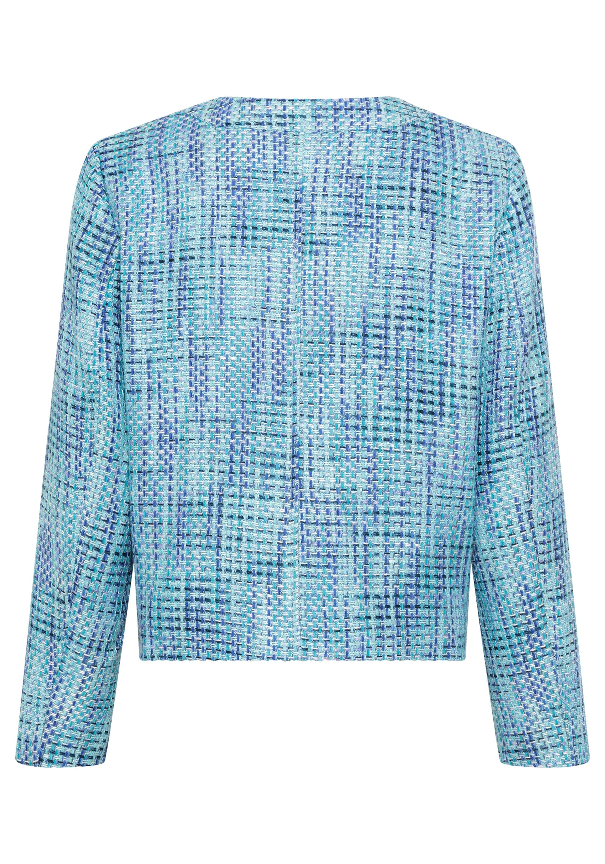 Cropped Tweed Jacket - Image 6